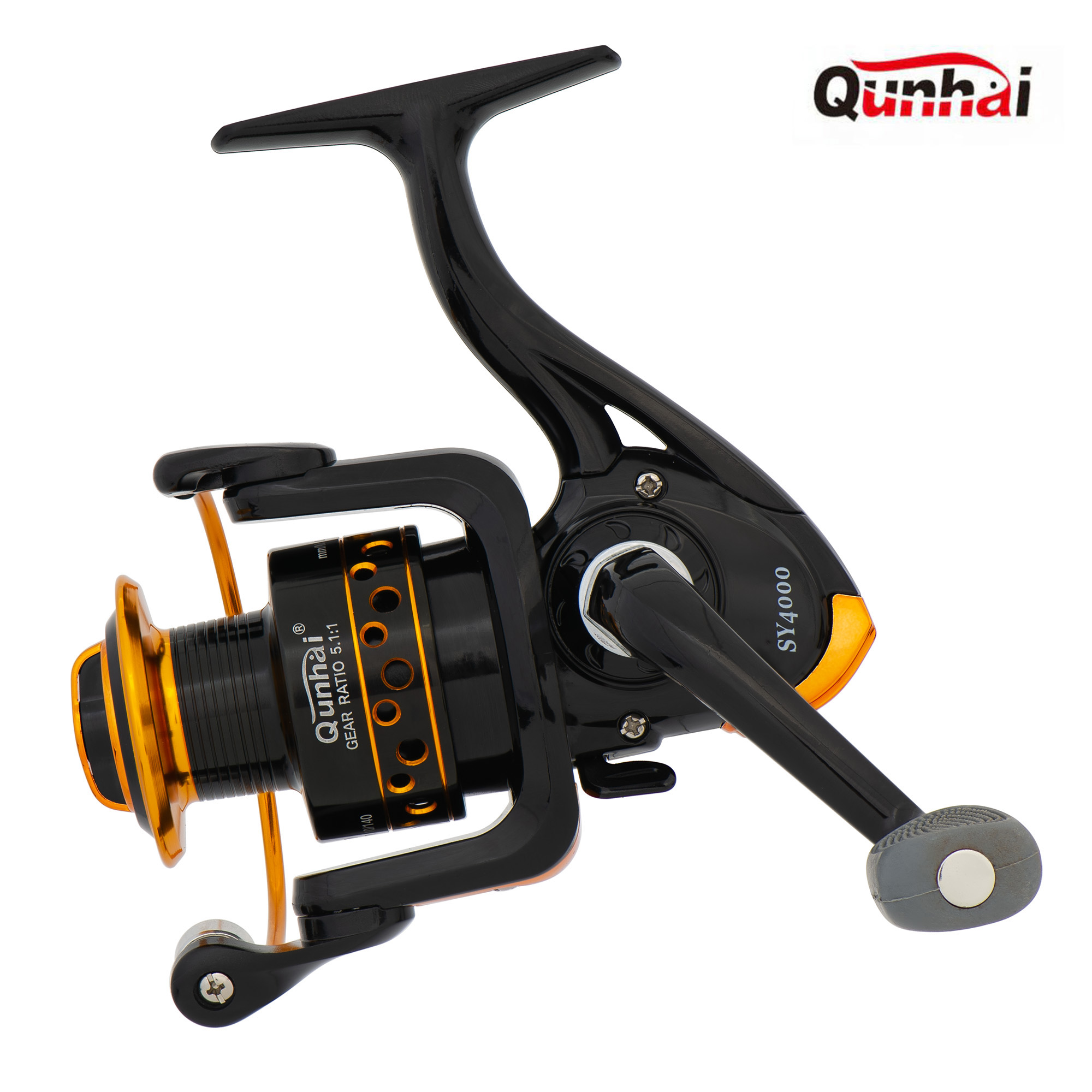 Катушка QUNHAI "SY4000A", 9 подшипников, передний фрикцион запасная шпуля