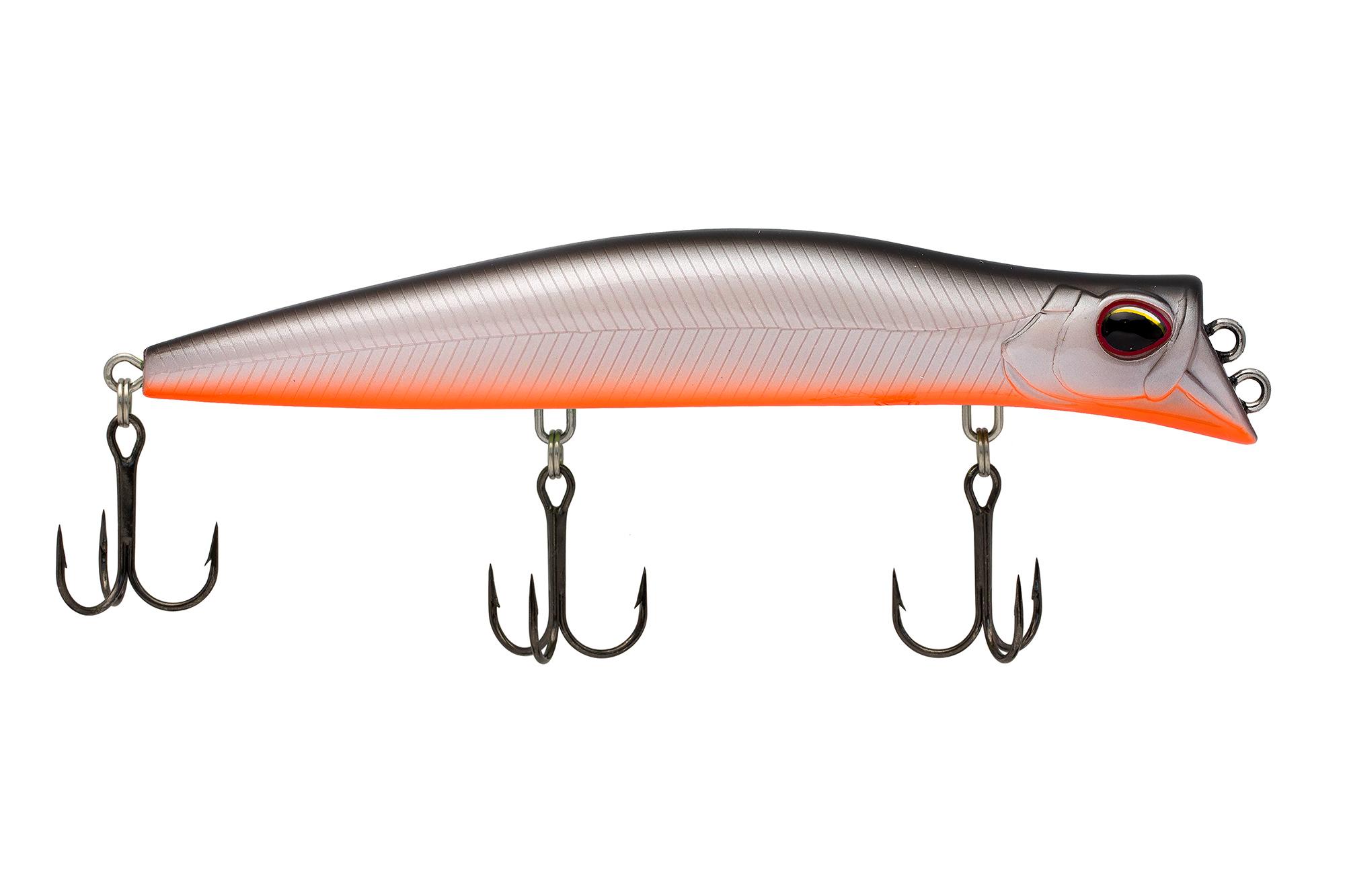 Воблер KYODA POCKY MINNOW-130F, длина 130 мм, вес 17,5  гр, цвет P1066 заглубление 0,1 - 0,2 м.