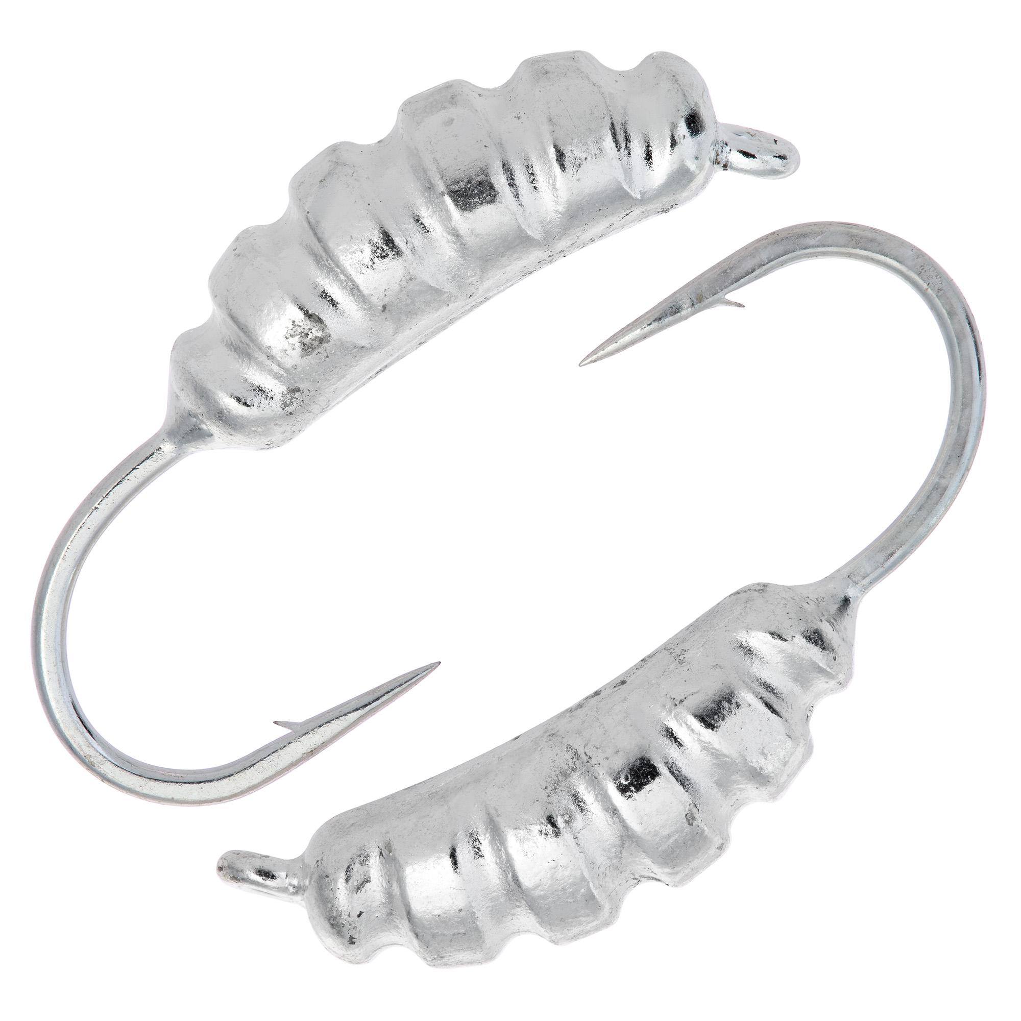 Опарыш размер 10 (4) мм, вес 1,1 гр, серебро /10 шт/