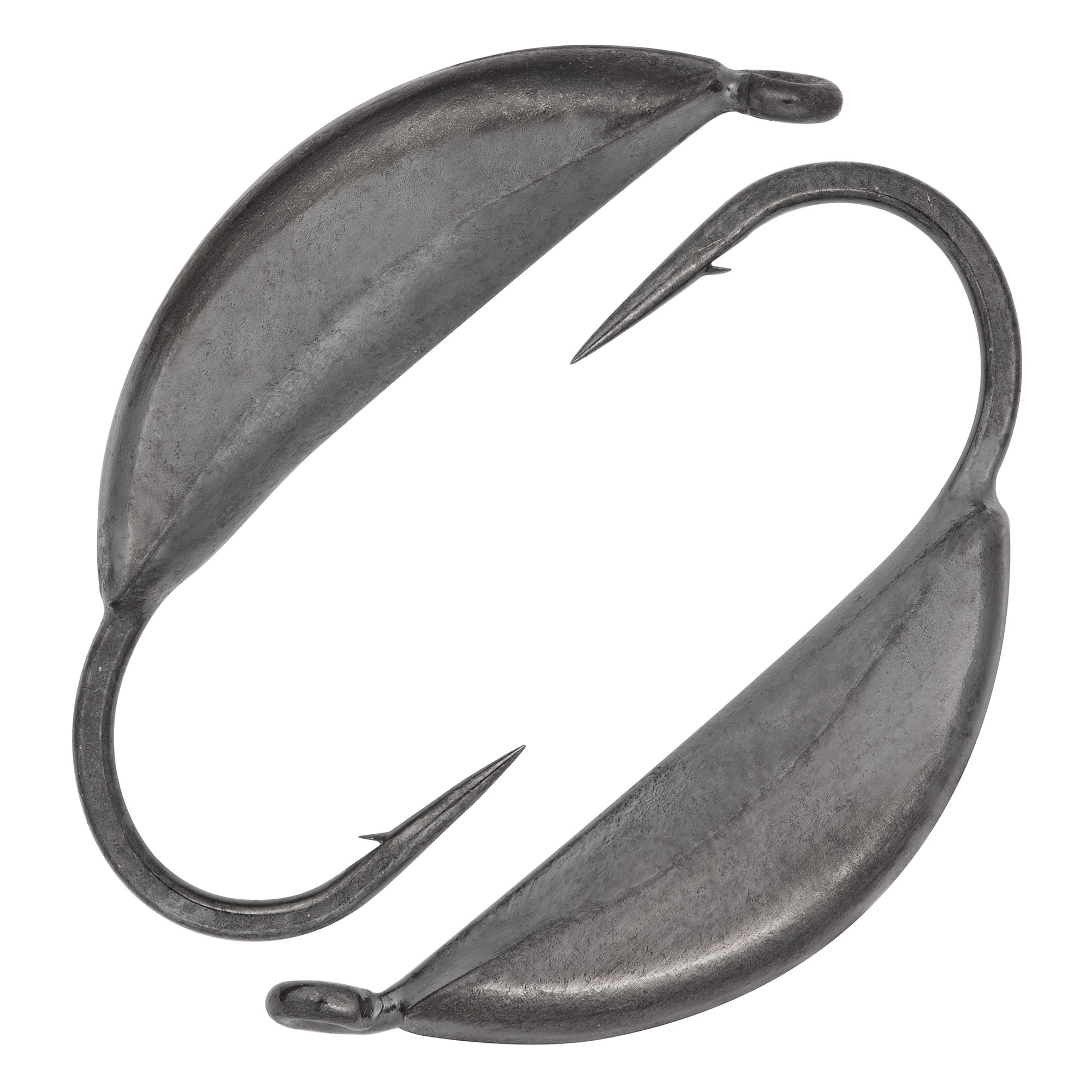 Супербанан, размер XL, вес 0,8 гр, черный никель /10 шт/