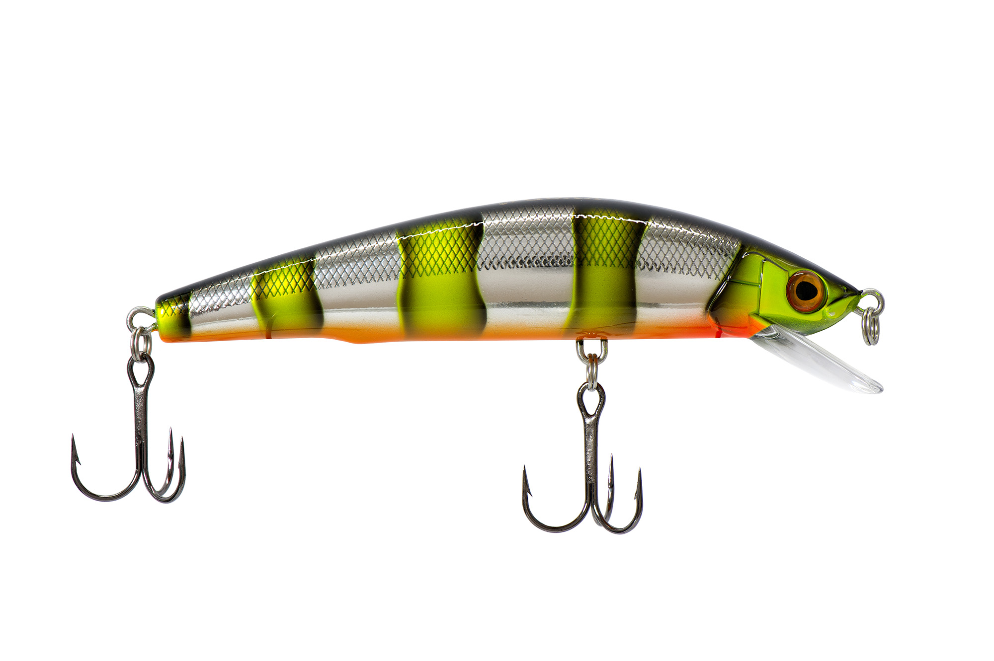 Воблер KYODA Miracle Minnow-105F, длина 10,5 см, вес 18,5 гр, цвет P760, заглубление 0,6-1,2 м.