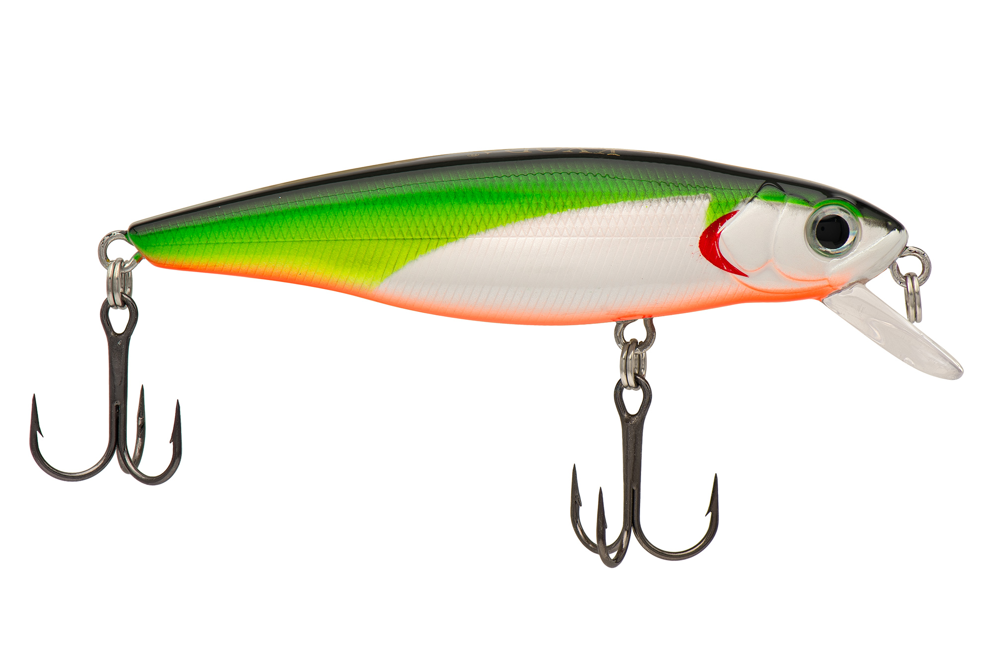 Воблер KYODA Globefish Minnow-55SP, длина 5,5 см, вес 4.0 гр, цвет P1243,  заглубление 0,7-1,0 м.