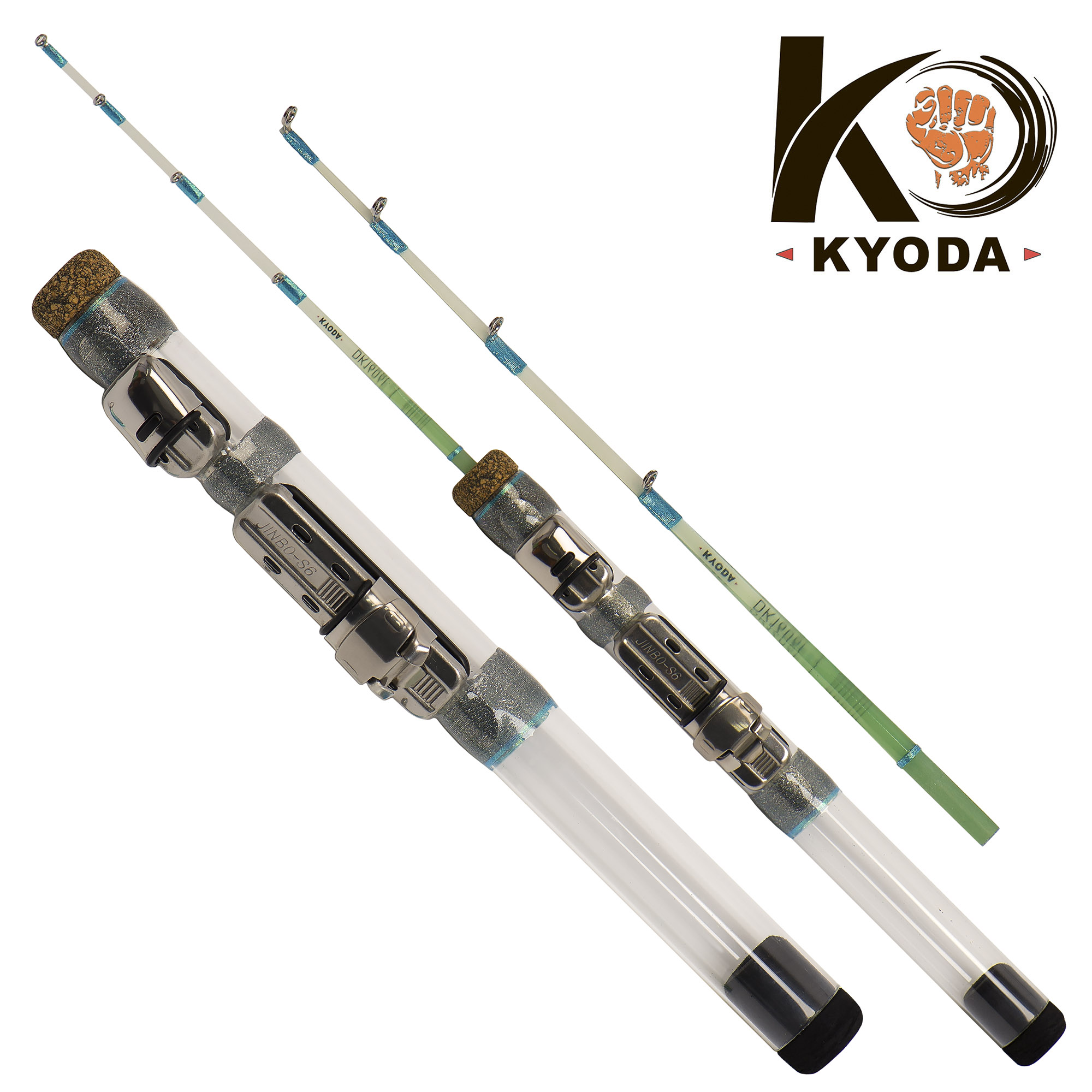 Удочка зимняя "KYODA"  DK1606F 400 мм,