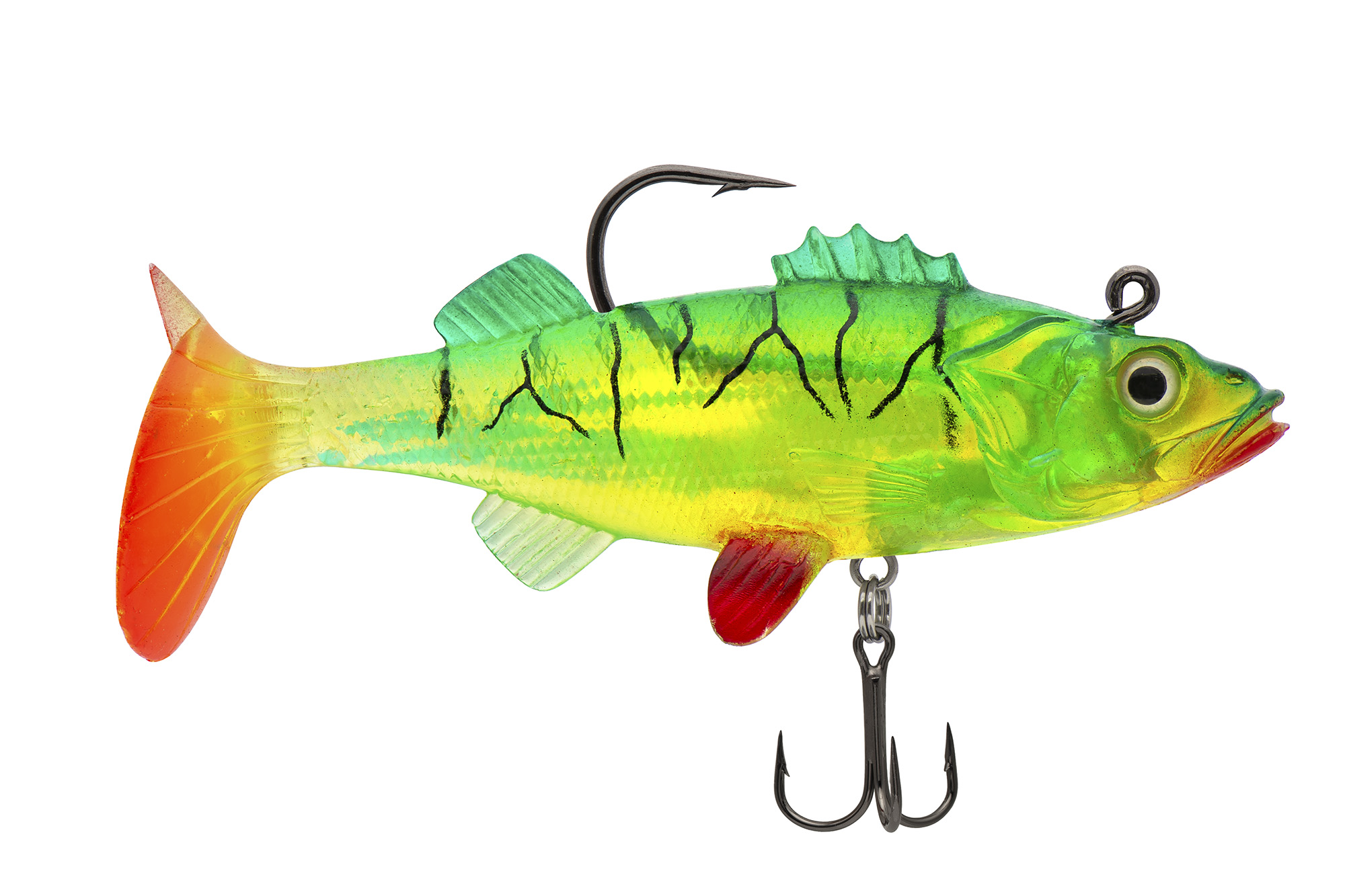 Виброхвост оснащённый CONDOR Crazy Bait NWPE04# размер 100 мм, вес 25 гр, цвет 13# (2 шт)