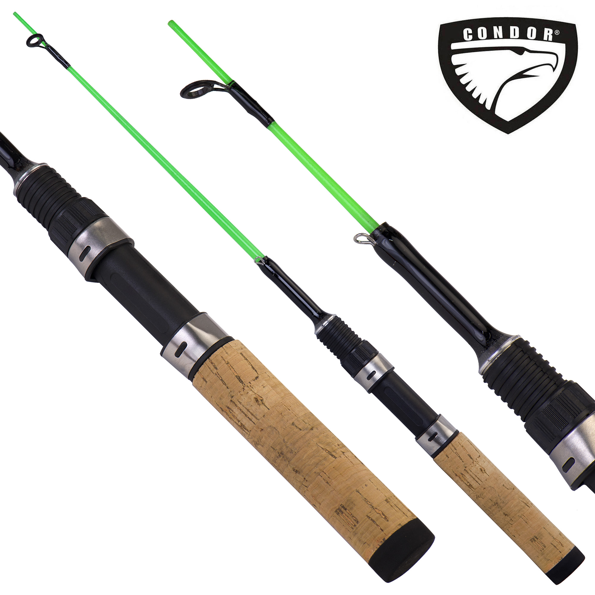 Удочка зимняя "CONDOR" телескопическая, стеклопластиковая  402M