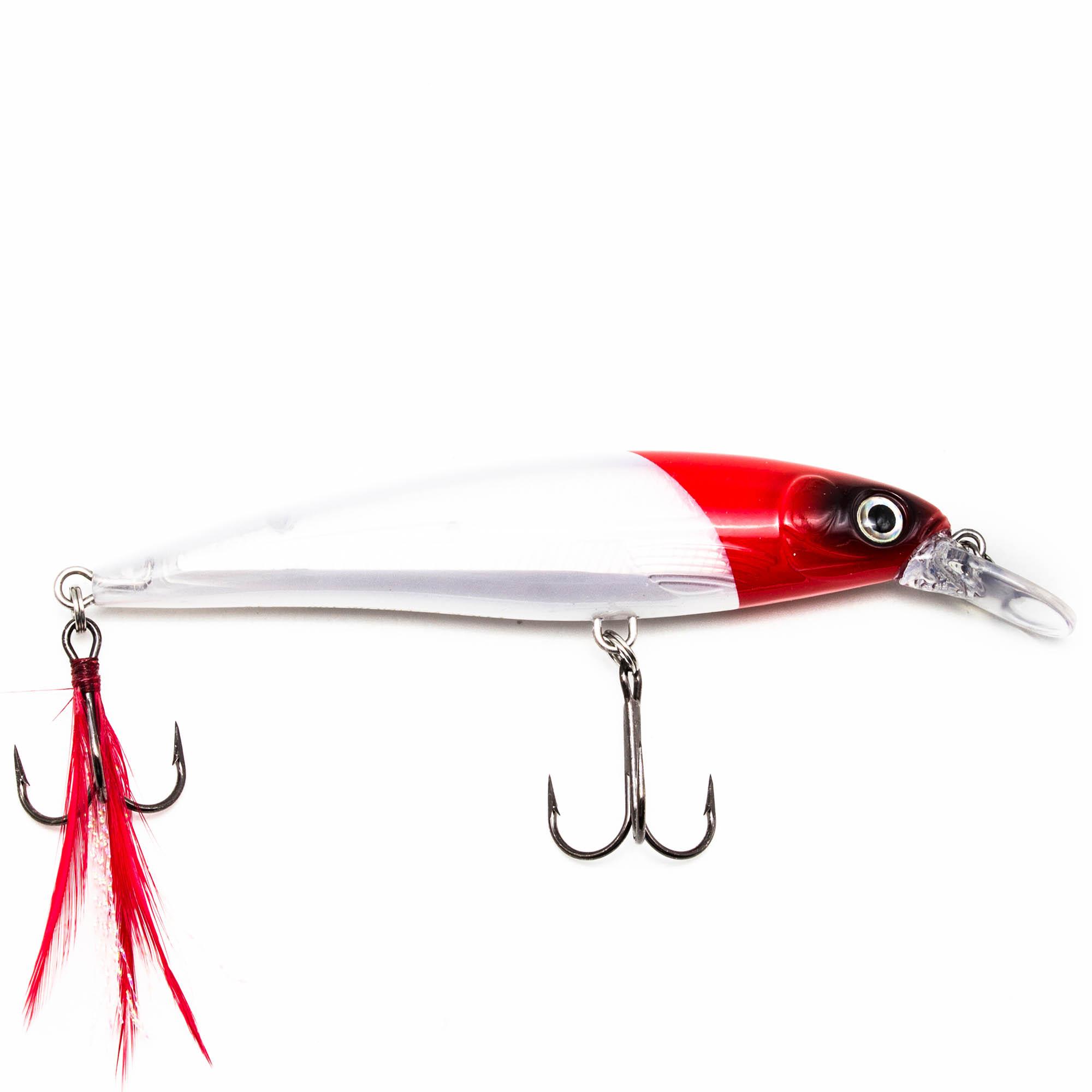 Воблер KYODA Luck Minnow-100SU, длина 10 см, вес 15 гр, цвет P06, заглубление 1,0-1,2 м.