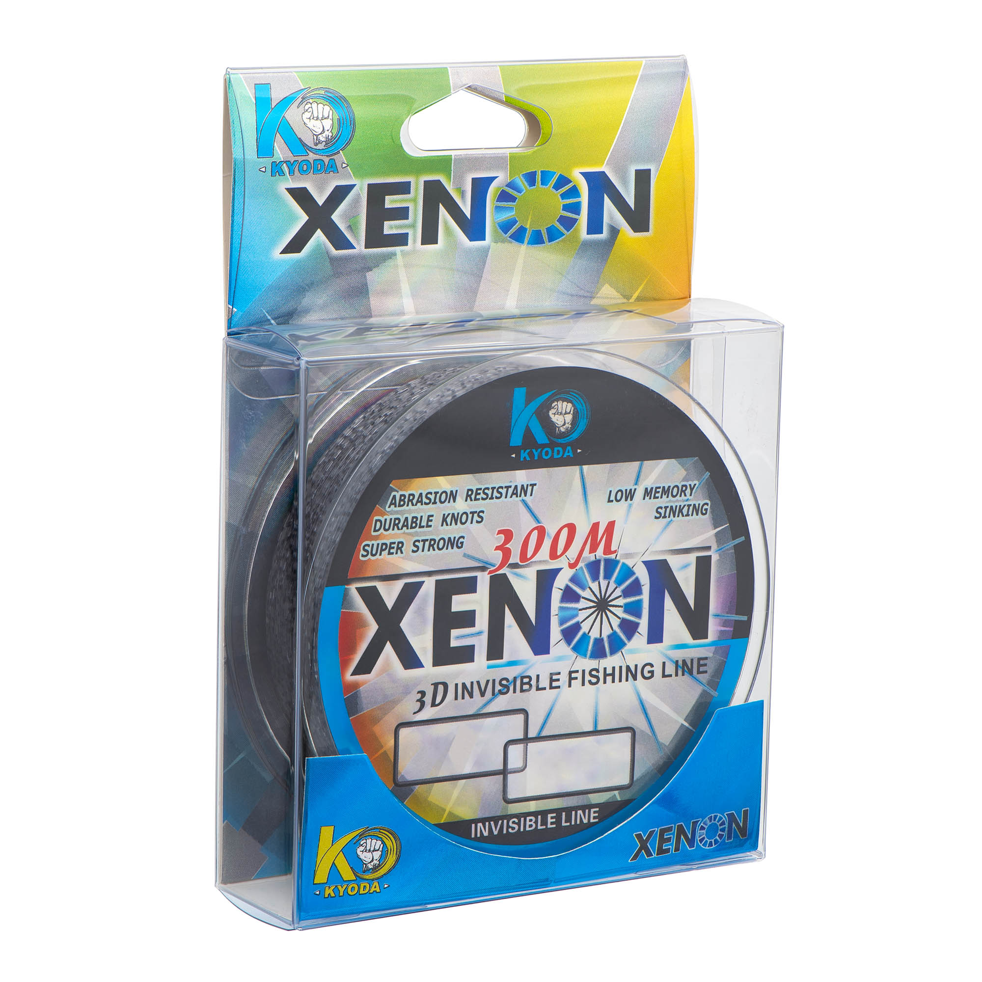 Леска KYODA XENON 3D, d - 0,309 мм, длина 300 м, разрывная нагрузка 9,36 кг (5 шт/упак) Леска KYODA XENON 3D, d - 0,309 мм, длина 300 м, разрывная нагрузка 9,36 кг (5 шт/упак)