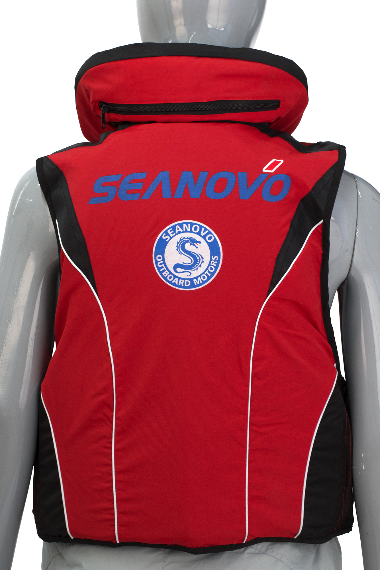 Жилет страховочный "SJ11", красный, накладные карманы, р-р XXL Жилет страховочный "SJ11", красный, накладные карманы, р-р XXL