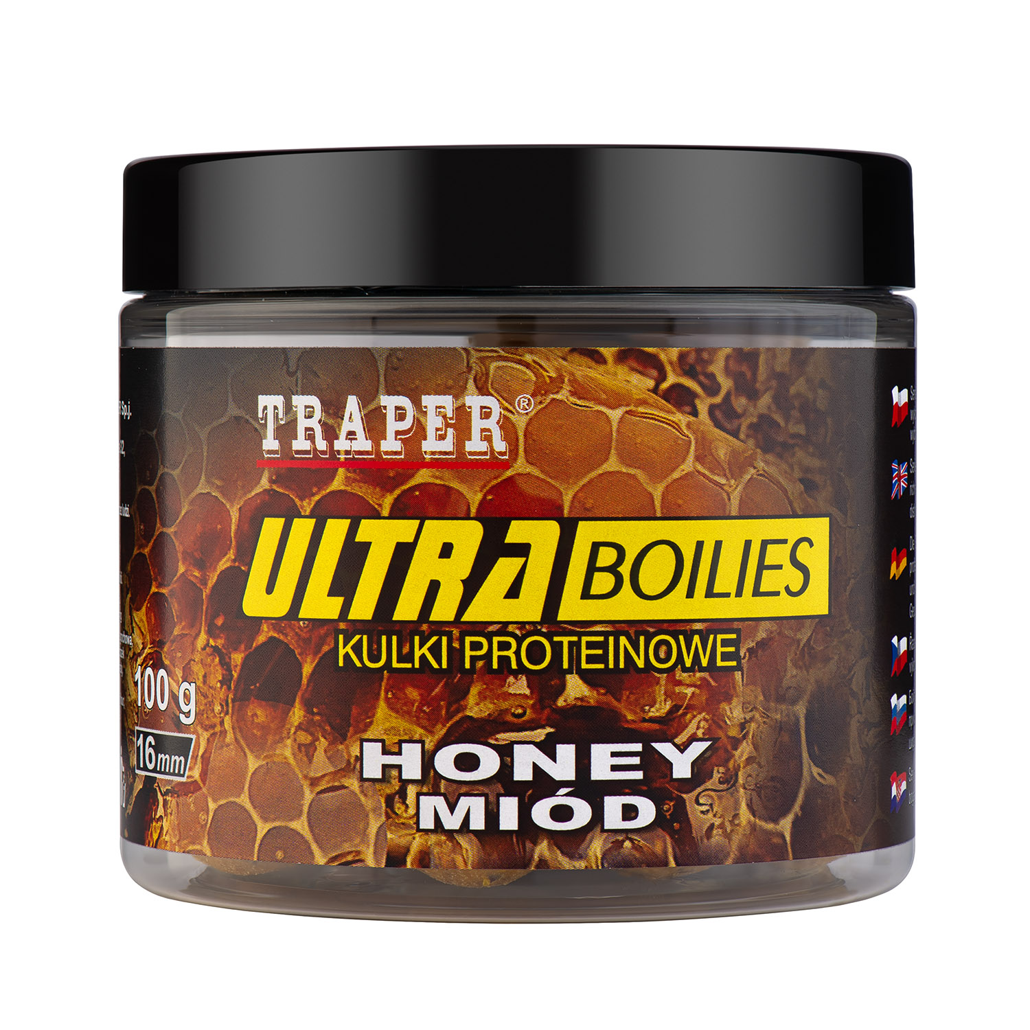 Бойлы TRAPER ULTRA 16 мм, 100 гр, Мёд