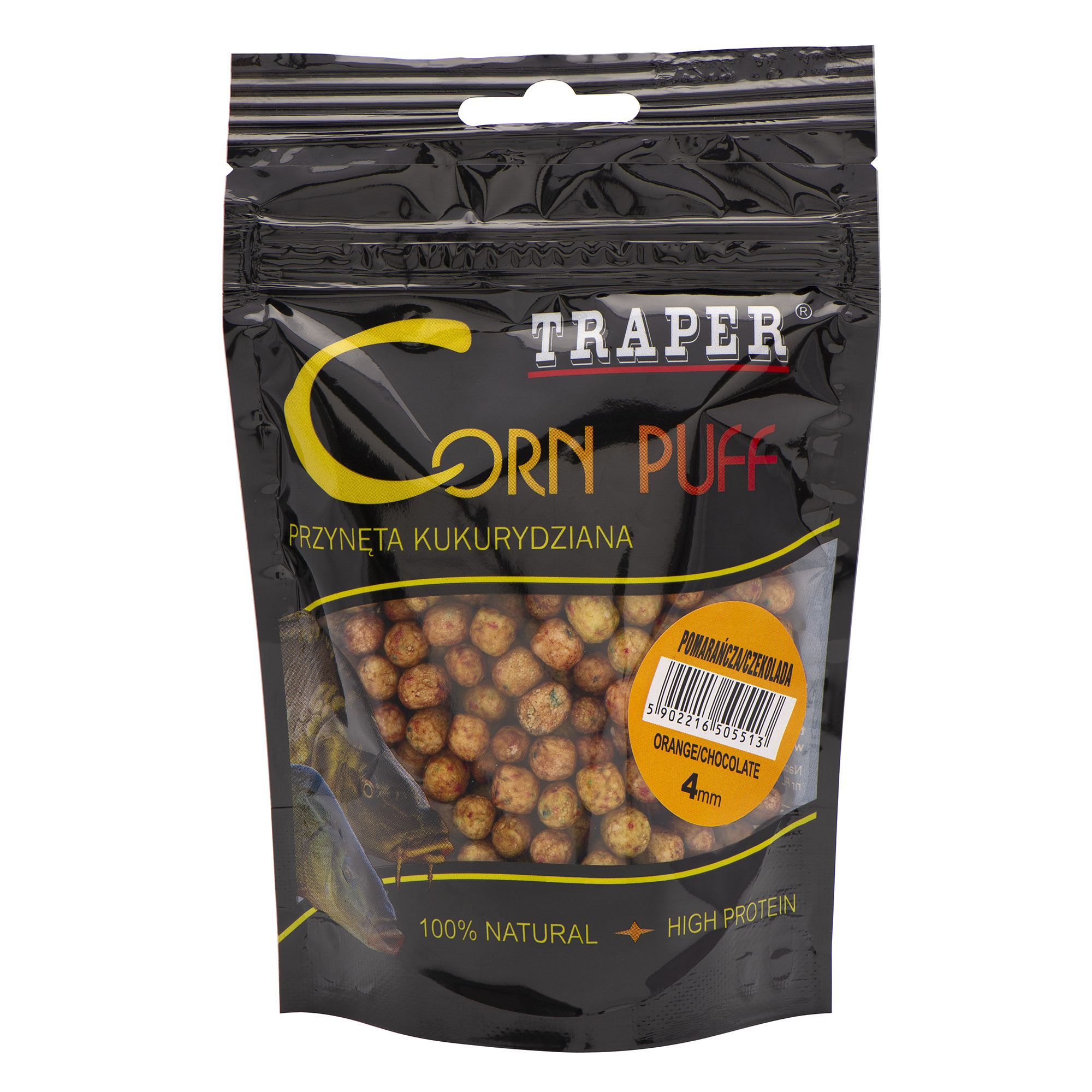 Насадка TRAPER 4мм, 20гр, апельсин/шоколад