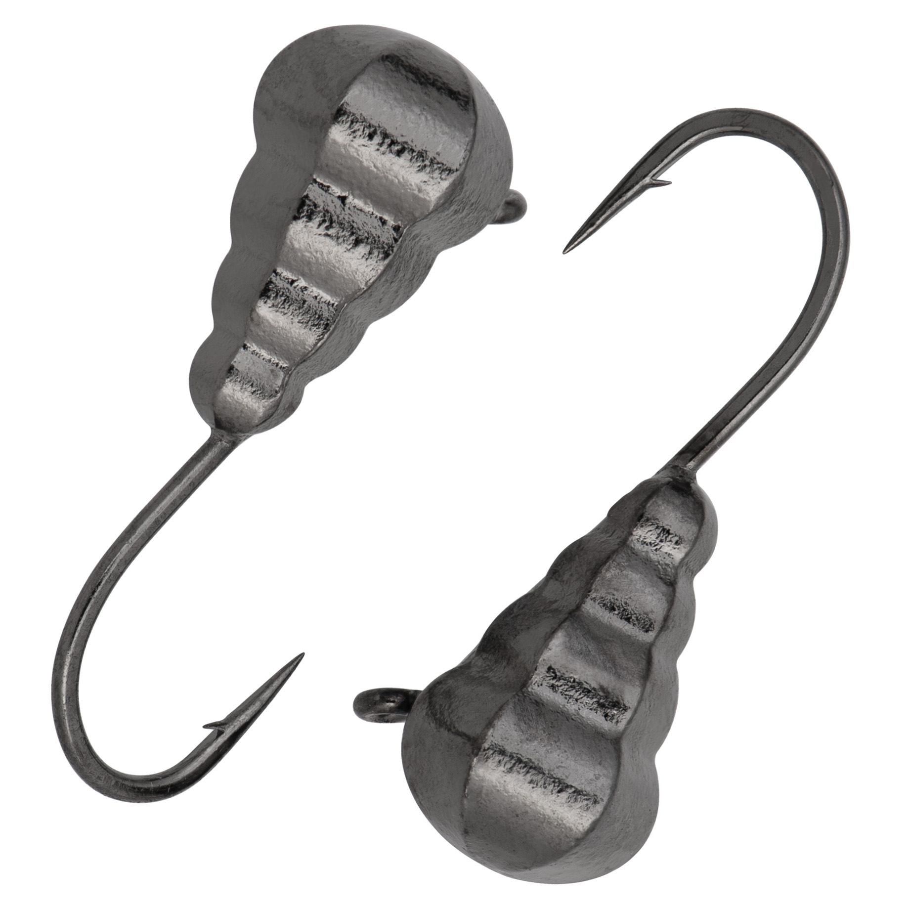 Капля-гусеница гранёная с ушком d 4,0 мм, вес 0,87 гр, чёрный никель /10 шт/