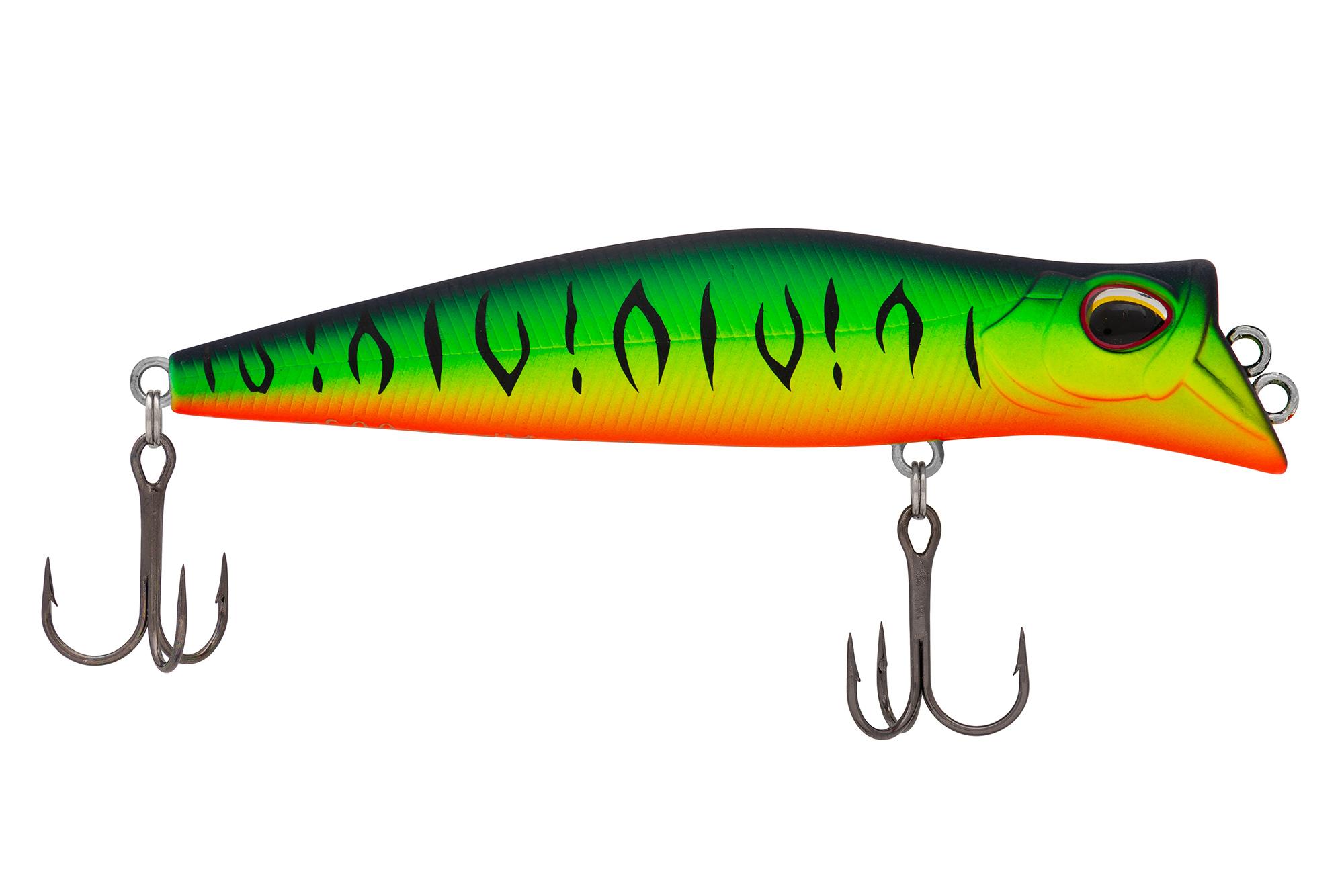 Воблер KYODA POCKY MINNOW-80F, длина 80 мм, вес 6,5 гр, цвет P1039-1 заглубление 0 - 0,2 м.