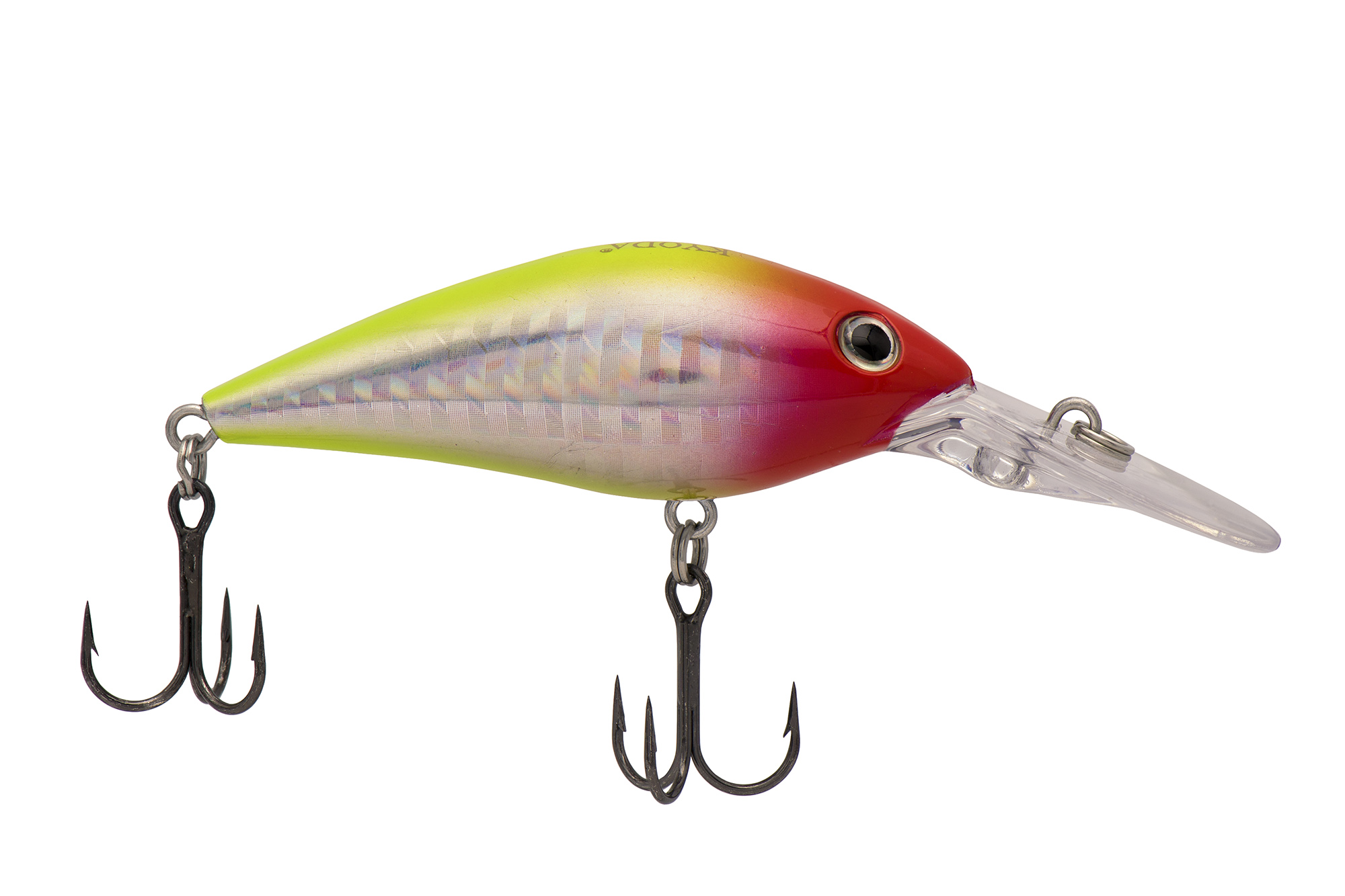 Воблер KYODA Explorer Crank-60F, длина 6,0 см, вес 10,3 гр, цвет P19, заглубление 1,2-1,8 м.