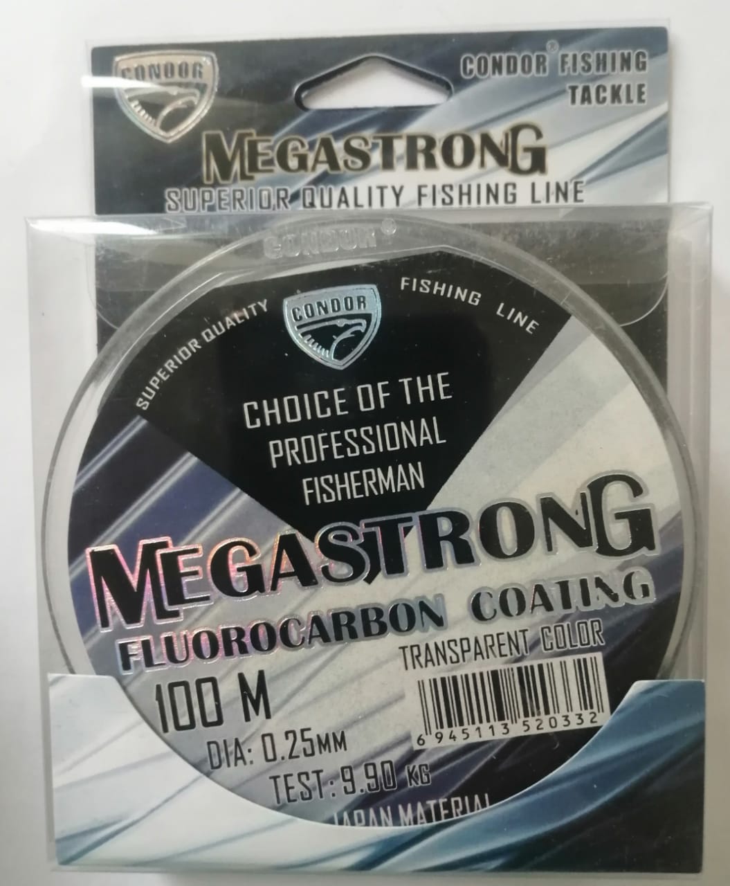 Megastrong Fluocarbon Coating d-0,22 мм, L-100 м,  разрывная нагрузка 8,70 кг (10 шт)
