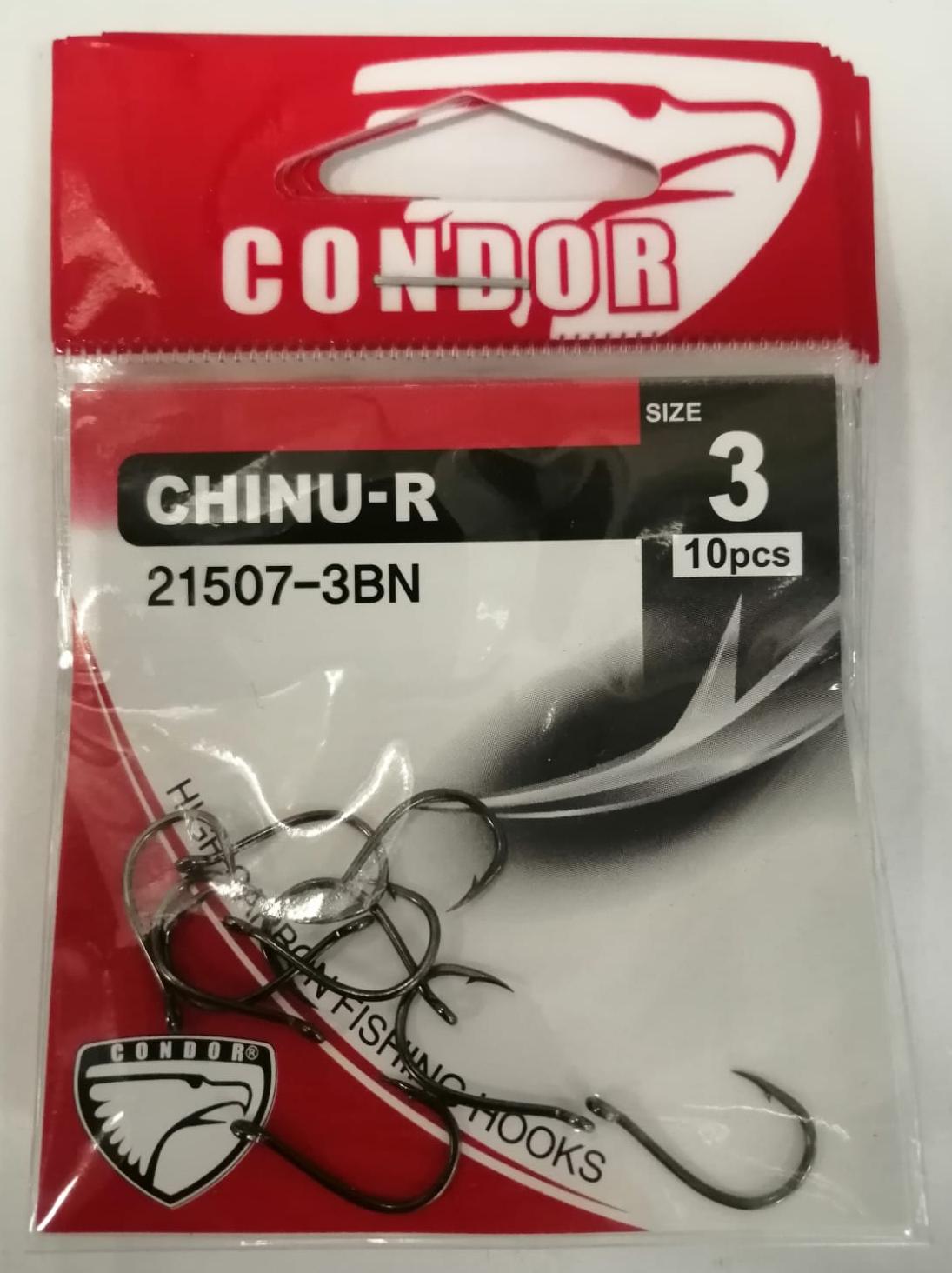 Крючок Condor Chinu-Ring №3 (рос.разм.) BN (50 шт./упак) Корея