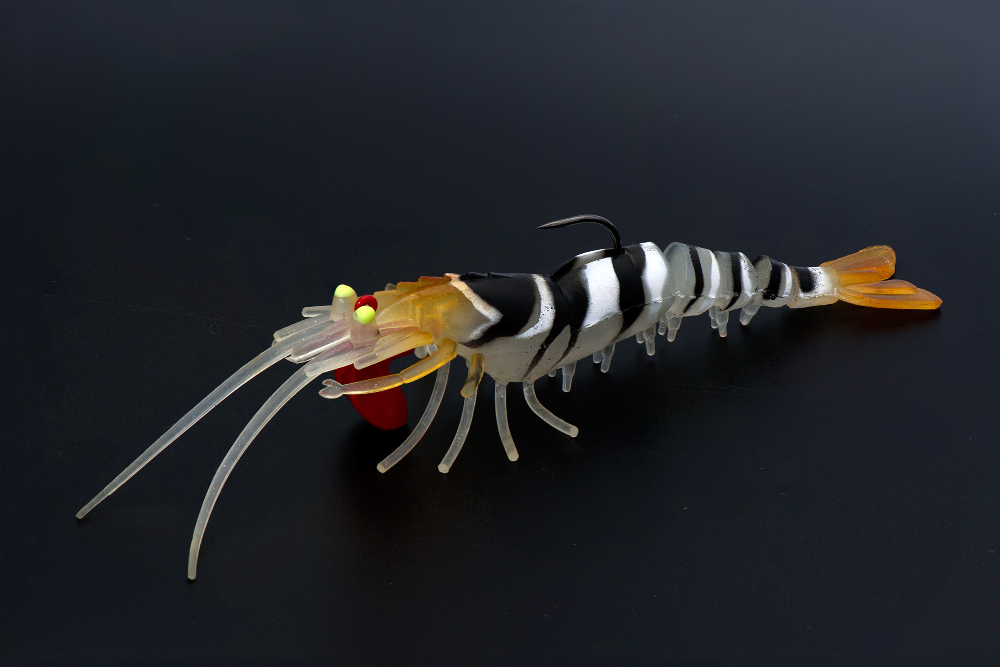 Креветка оснащенная Live Cherabin, размер 100 мм, вес 11,0 гр, цвет 037 (2 шт)