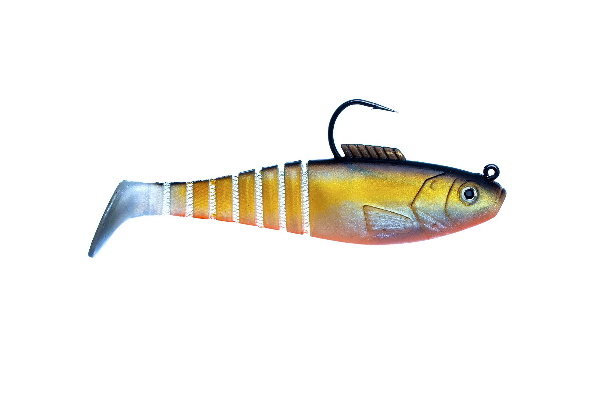 Виброхвост оснащенный KYODA SHAD, размер 76 мм, вес 12,5 гр, цвет 038 (3шт)