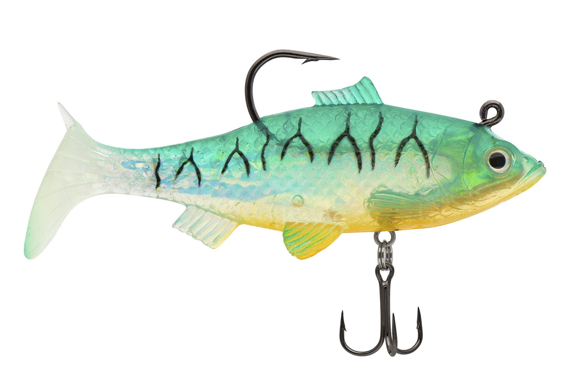 Виброхвост оснащённый CONDOR Crazy Bait NWRO04 размер 100 мм, вес 23 гр, цвет 07# (2 шт)