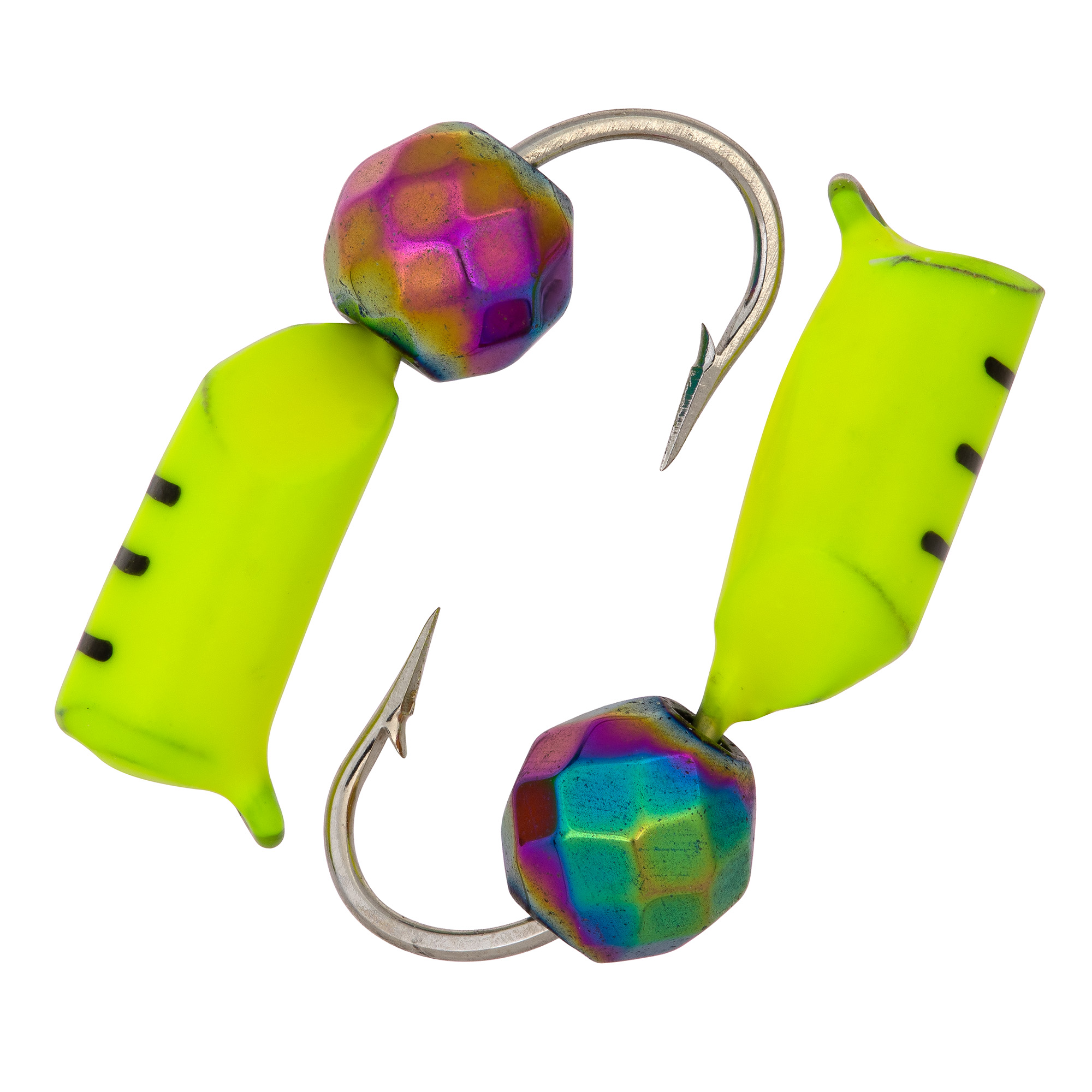 Столбик с граненым шариком "Хамелеон" лимонный, 1,5 мм (15 шт)