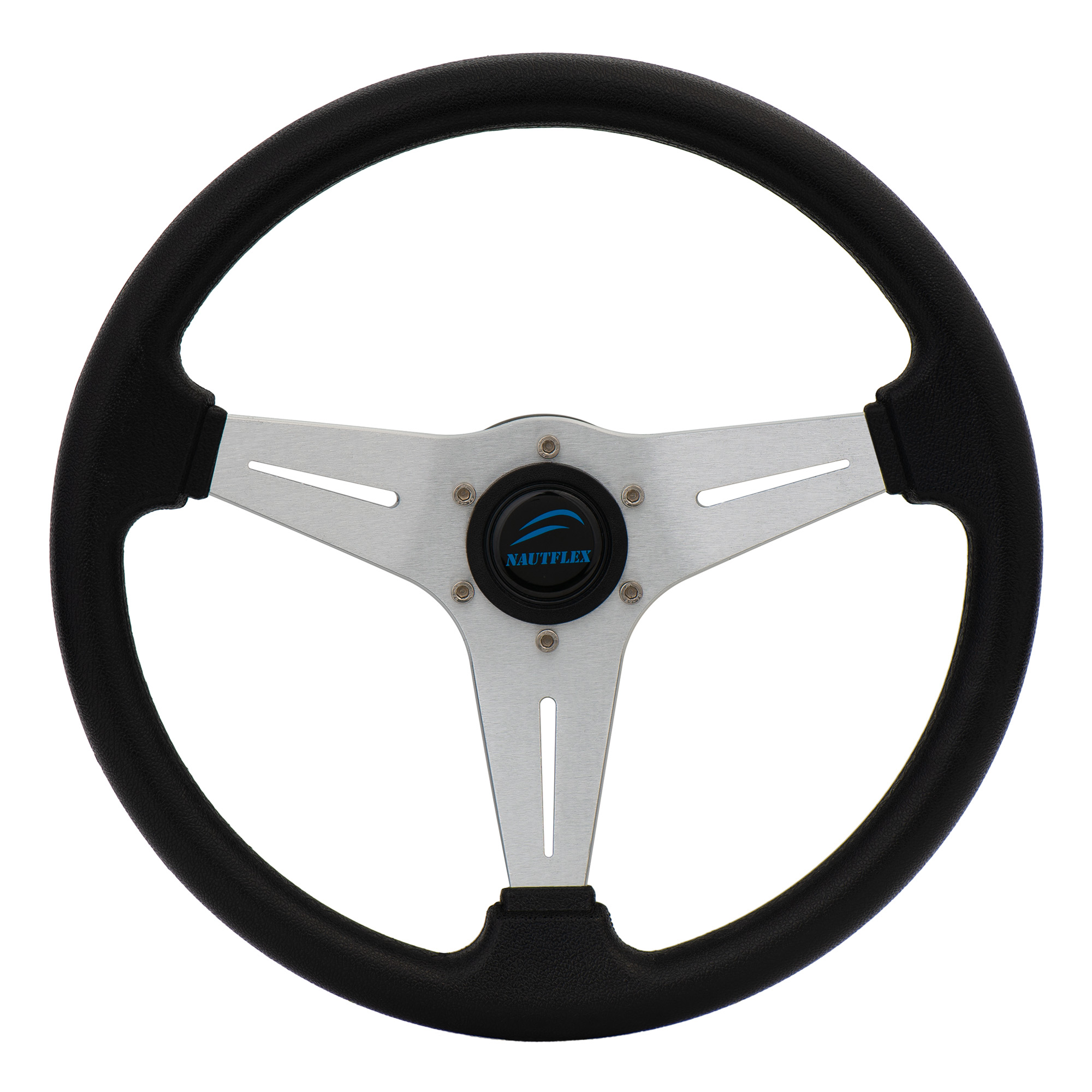 Колесо рулевое 161-A15 Мерседес  алюм.+ полиуретан, диаметр 340 мм