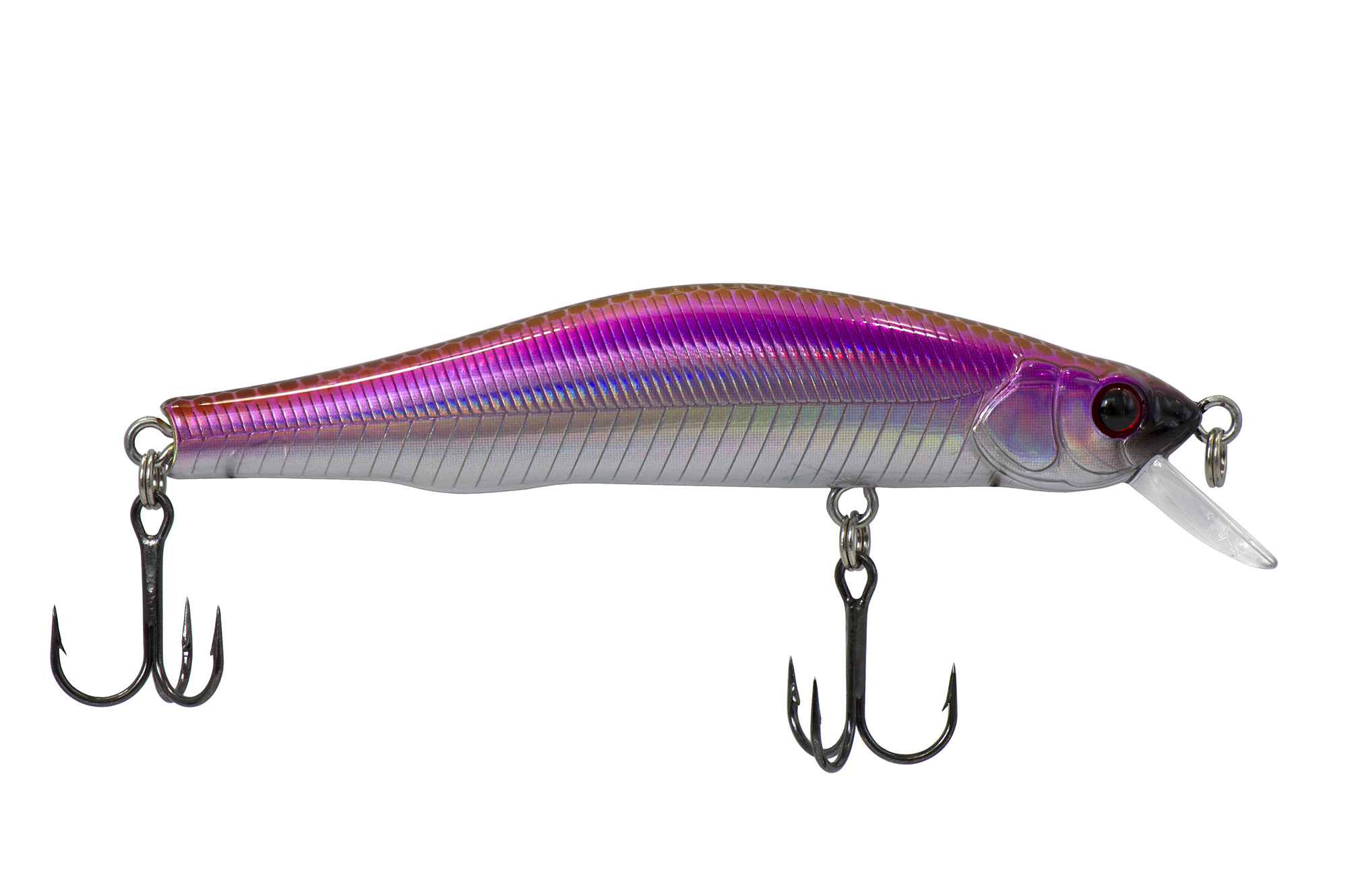 Воблер KYODA JARVIS MINNOW-90SR, длина 9,0 см, вес 10.5 гр, цвет P321, заглубление 0,5-1,0м.