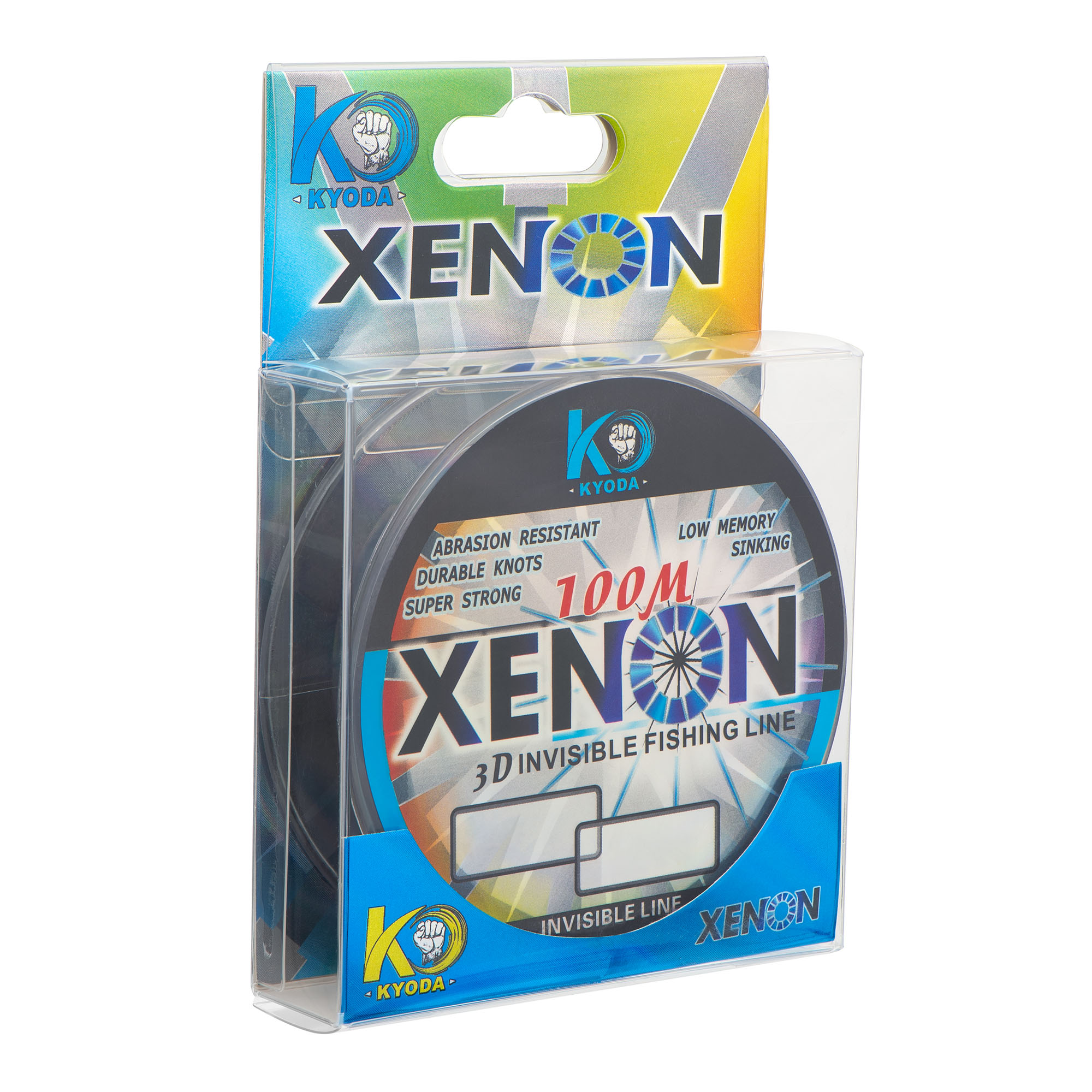 Леска KYODA XENON 3D, d - 0,261 мм, длина 100 м, разрывная нагрузка 7,02 кг (10 шт/упак) Леска KYODA XENON 3D, d - 0,261 мм, длина 100 м, разрывная нагрузка 7,02 кг (10 шт/упак)