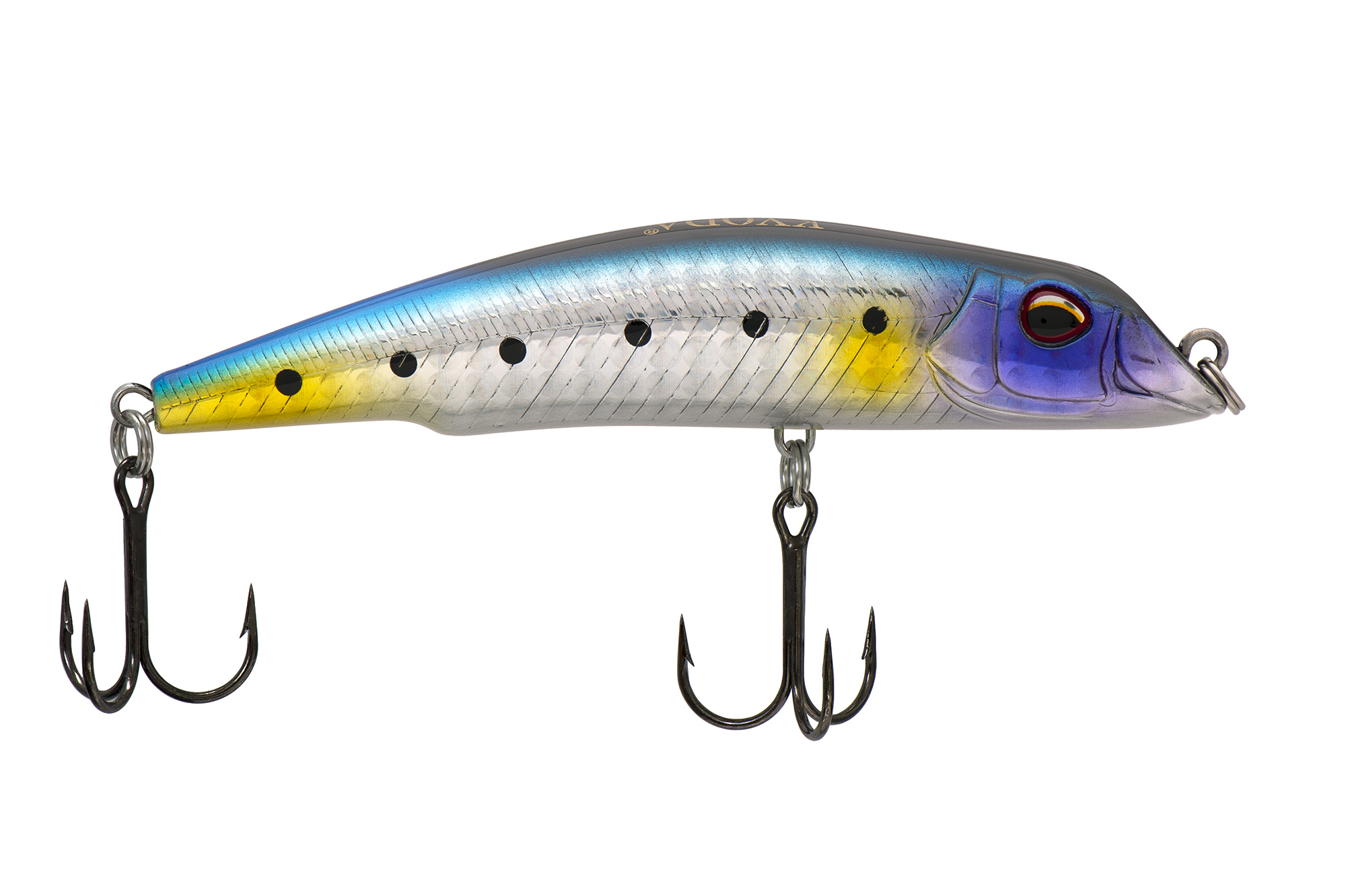 Воблер KYODA SHARK MINNOW-90F, длина 9 см, вес 12.0 гр, цвет P94-1, заглубление 0,3-0,7м.