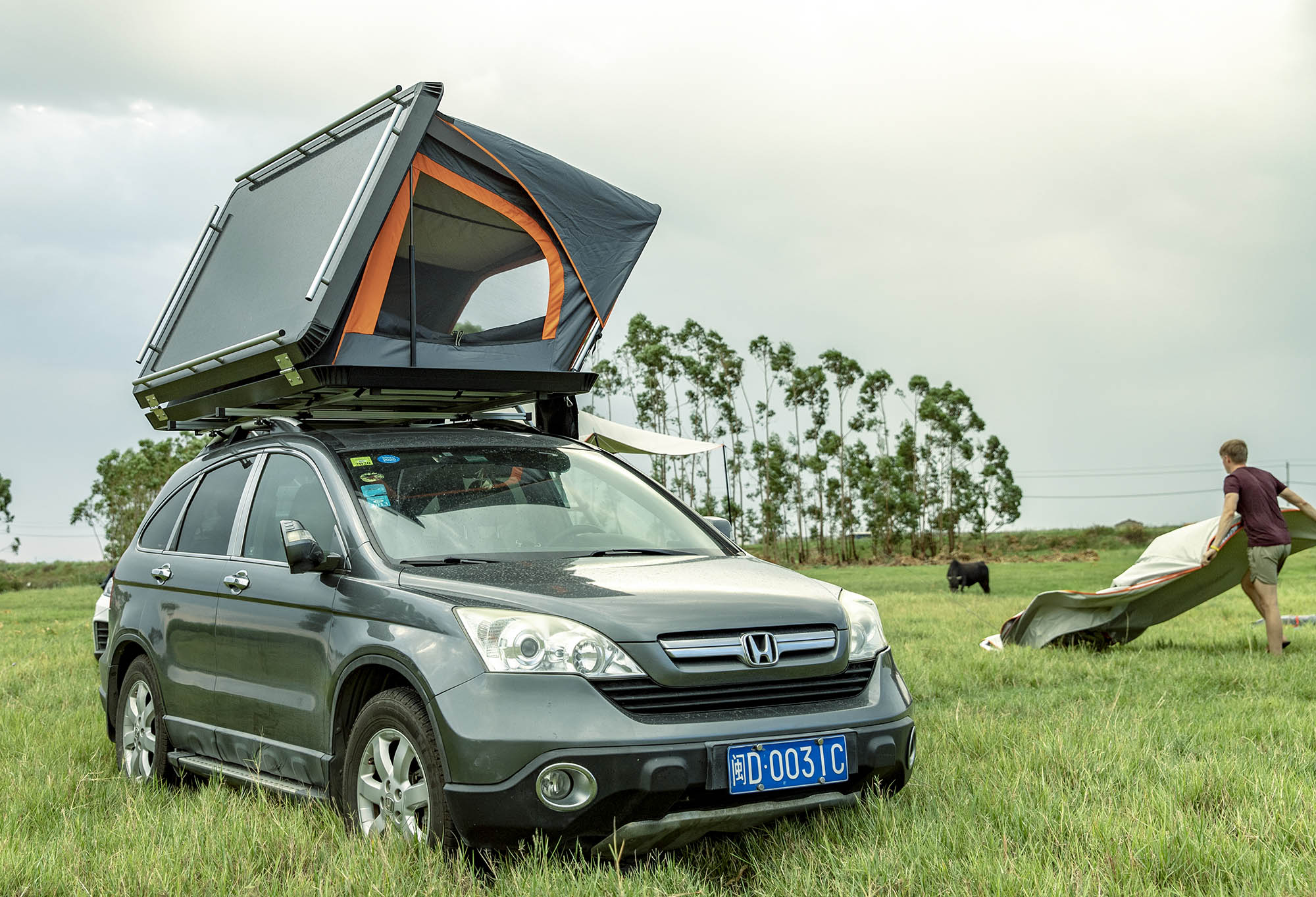 Палатка KYODA автомобильная T800, размер 205х125х115 см, 2 места Палатка KYODA автомобильная T800, размер 205х125х115 см, 2 места