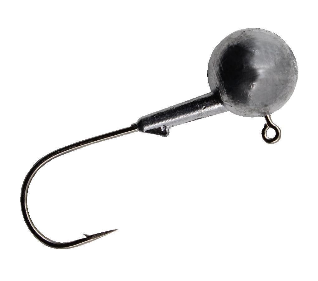 Дж. головка шар, крючок Kumho2412 (Корея), размер 1/0, вес 10,0 гр. /20 шт/