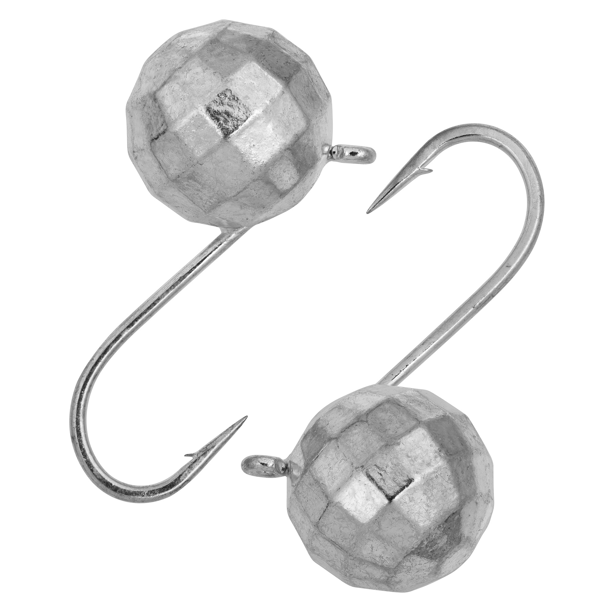 Шар фигурный с ушком d 7,0 мм, вес 3.2 гр, серебро /10 шт/