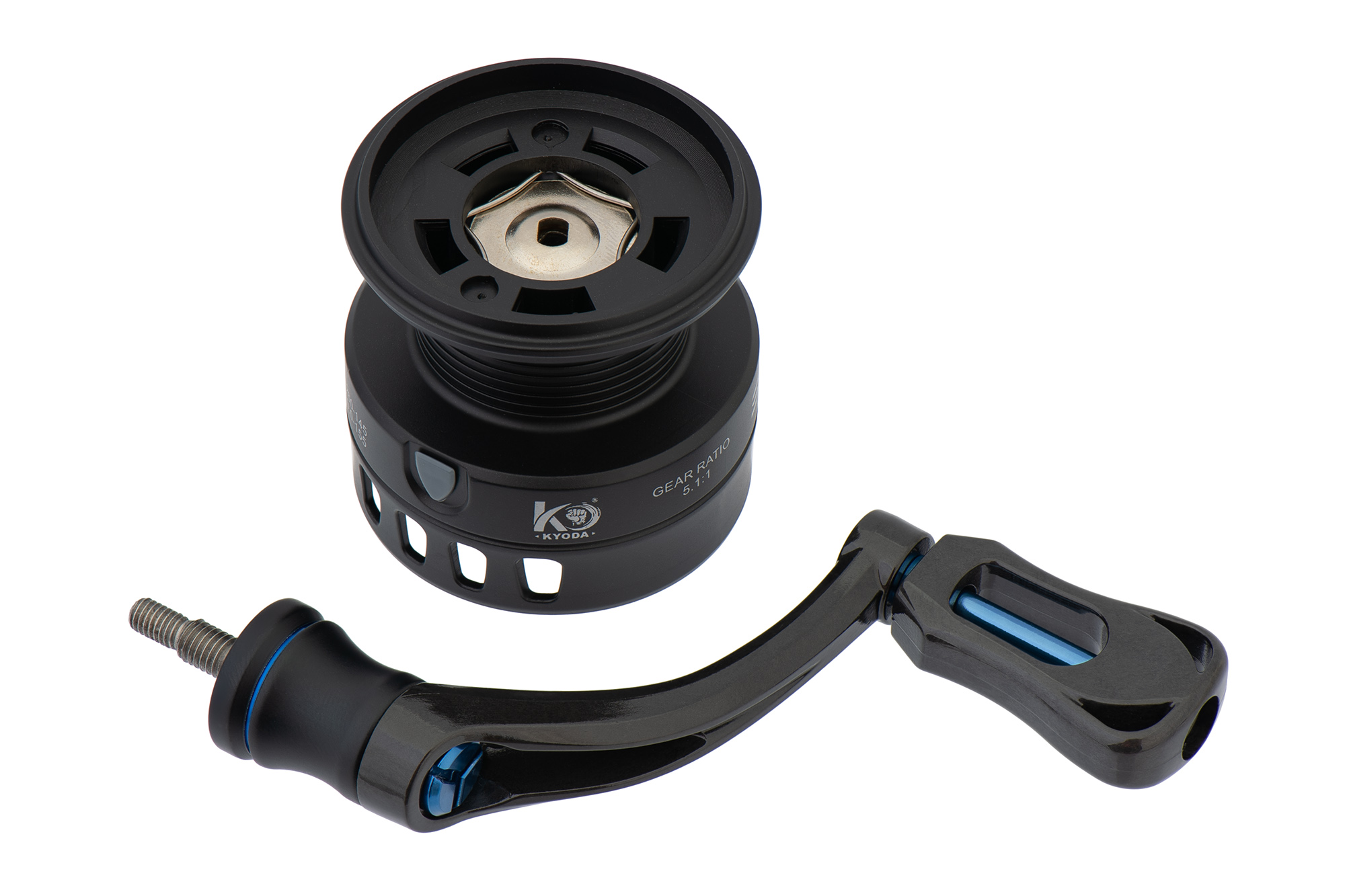 Катушка KYODA "TOURMENT" 2000, 7+1 подшипн., передний фрикцион, запасная шпуля, вес 193 гр, 5,1:1 Катушка KYODA "TOURMENT" 2000, 7+1 подшипн., передний фрикцион, запасная шпуля, вес 193 гр, 5,1:1