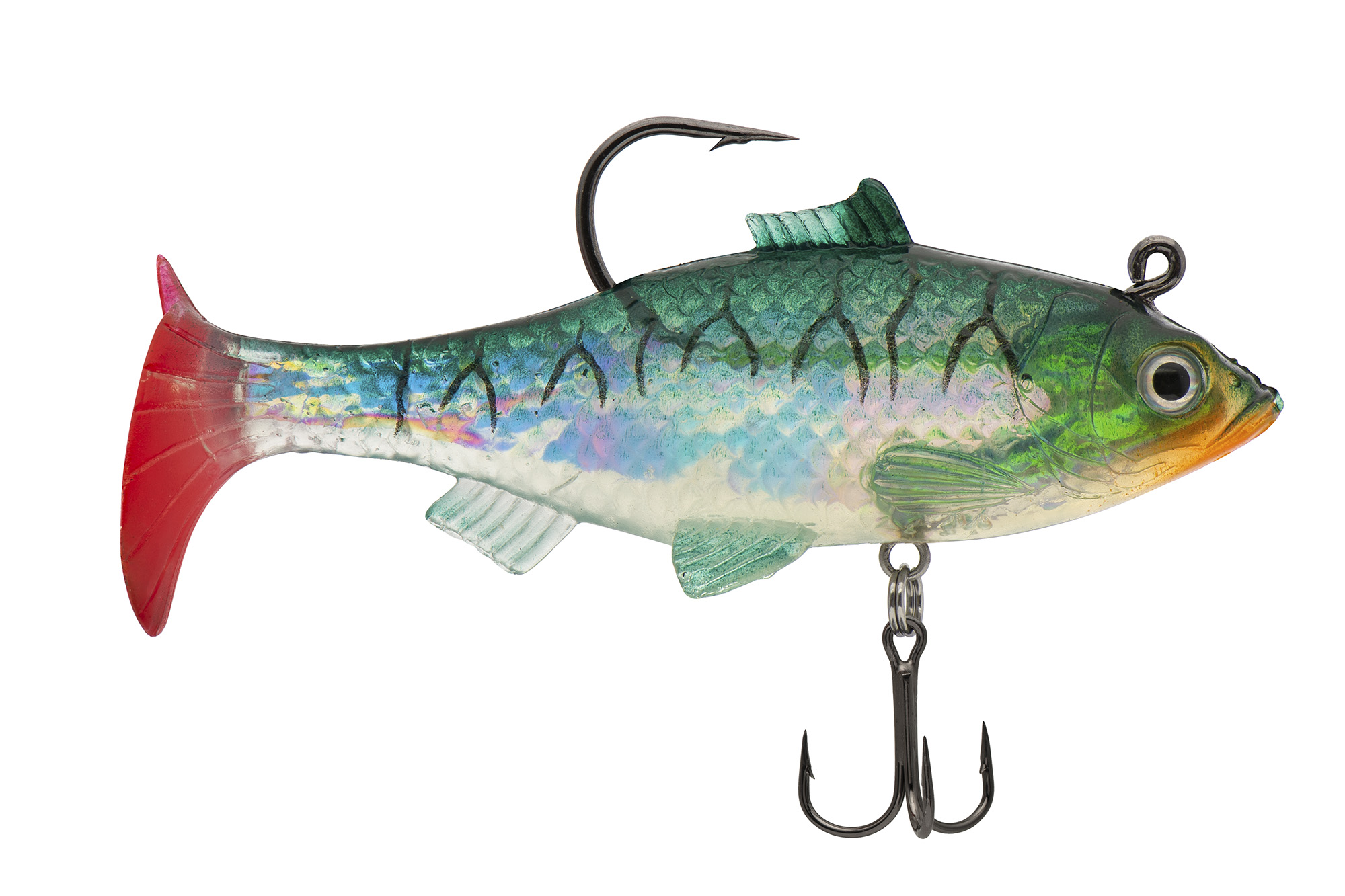 Виброхвост оснащённый CONDOR Crazy Bait NWRO03 размер 80 мм, вес 15 гр, цвет 06# (2 шт)