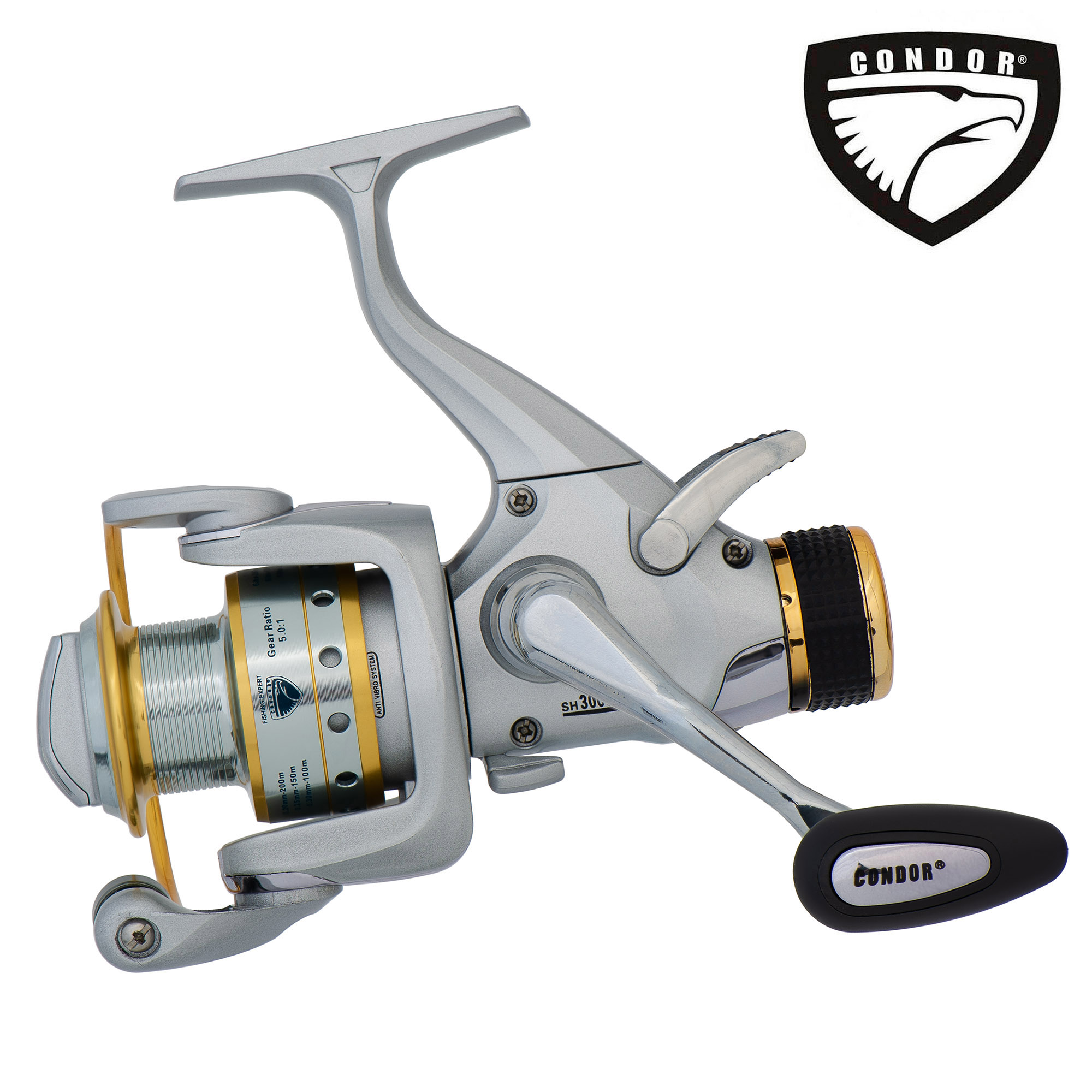 Катушка Condor "Shoker" 4000, 10 подшипн., байтранер