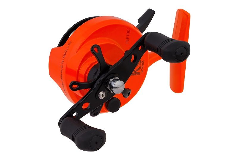 Катушка инерционная "KYODA" FISHER, модель FEF100, корпус пластик, шпуля пластик, внешний диаметр 60 Катушка инерционная "KYODA" FISHER, модель FEF100, корпус пластик, шпуля пластик, внешний диаметр 60