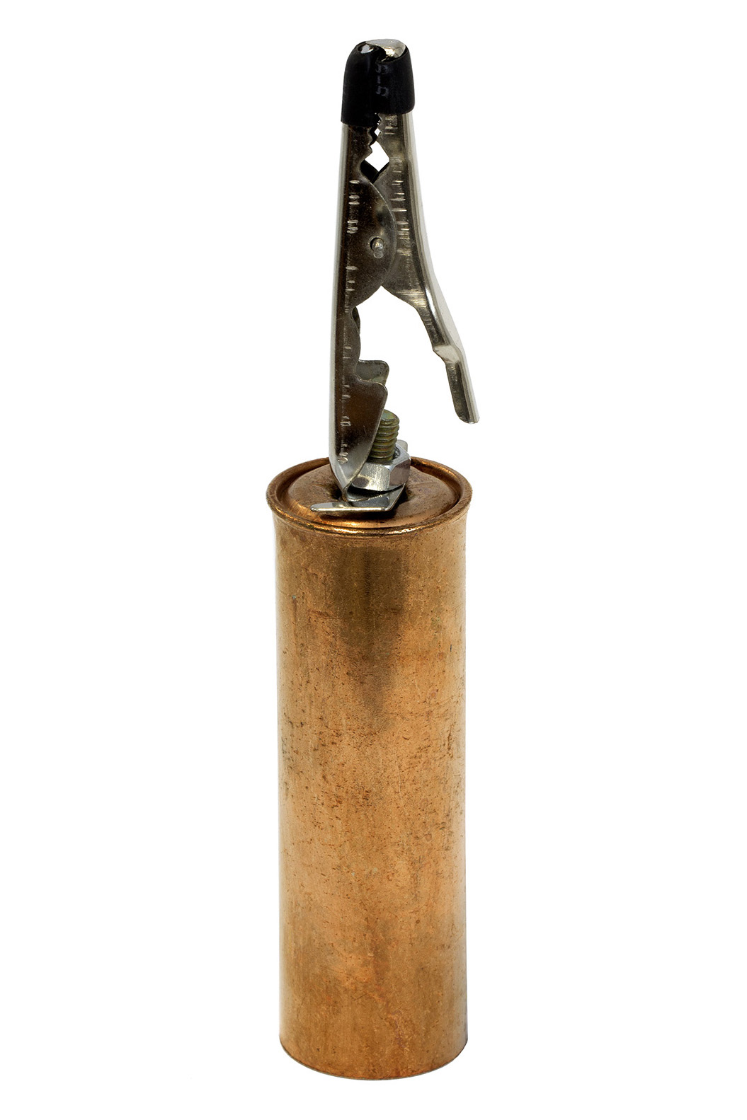 Колокольчик-гильза с металлическим зажимом (1 шт)