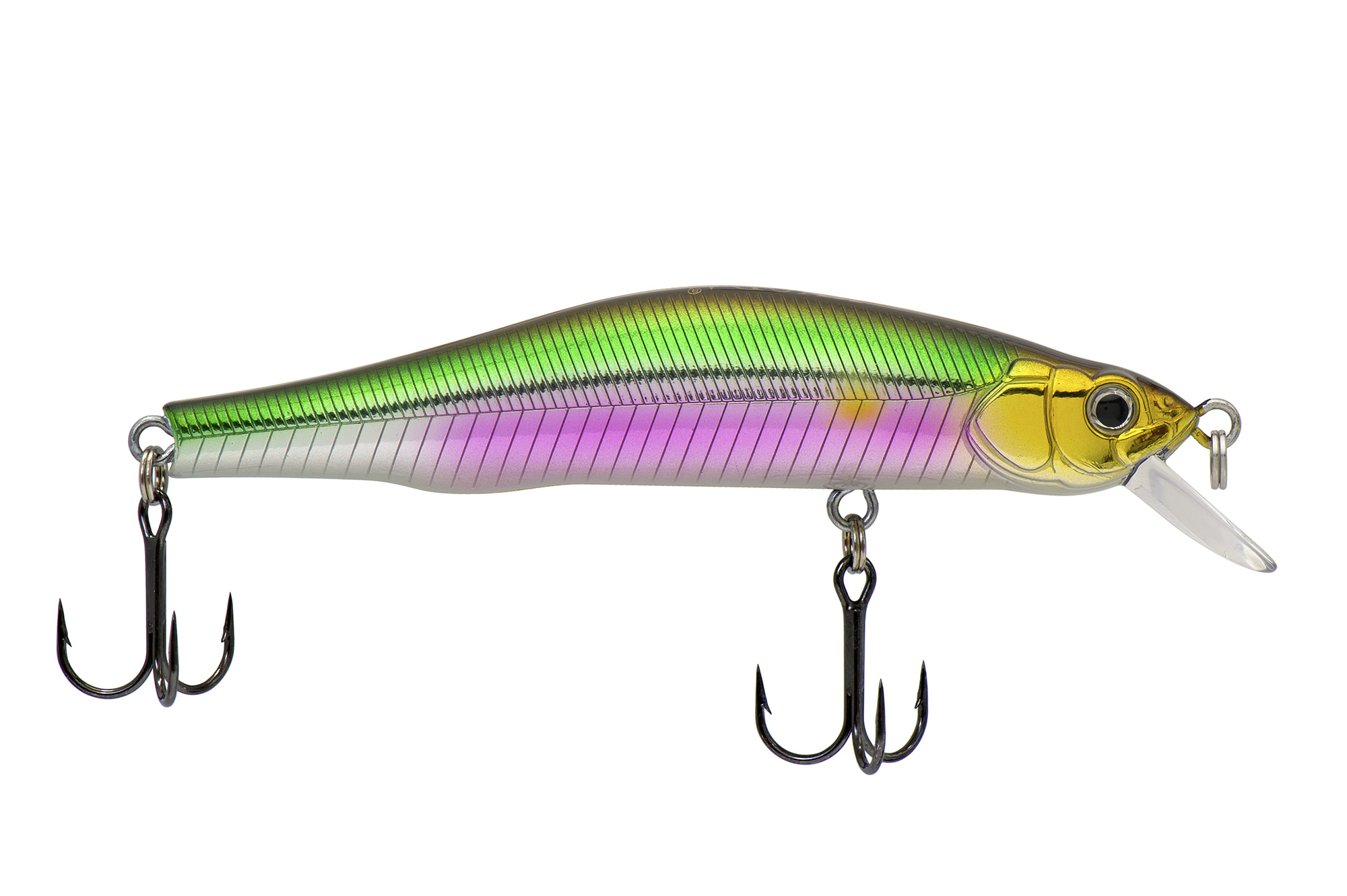 Воблер KYODA JARVIS MINNOW-90SR, длина 9,0 см, вес 10.5 гр, цвет P1244, заглубление 0,5-1,0м.