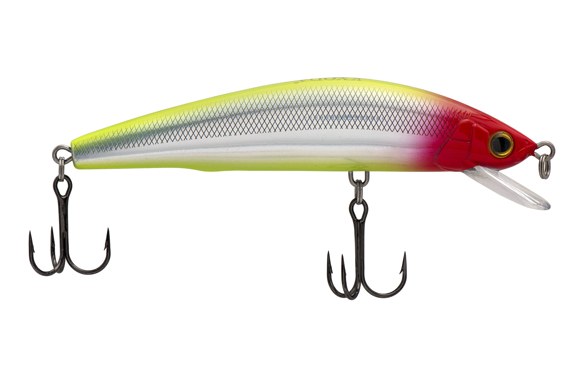 Воблер KYODA Miracle Minnow-105F, длина 10,5 см, вес 18,5 гр, цвет P09, заглубление 0,6-1,2 м.