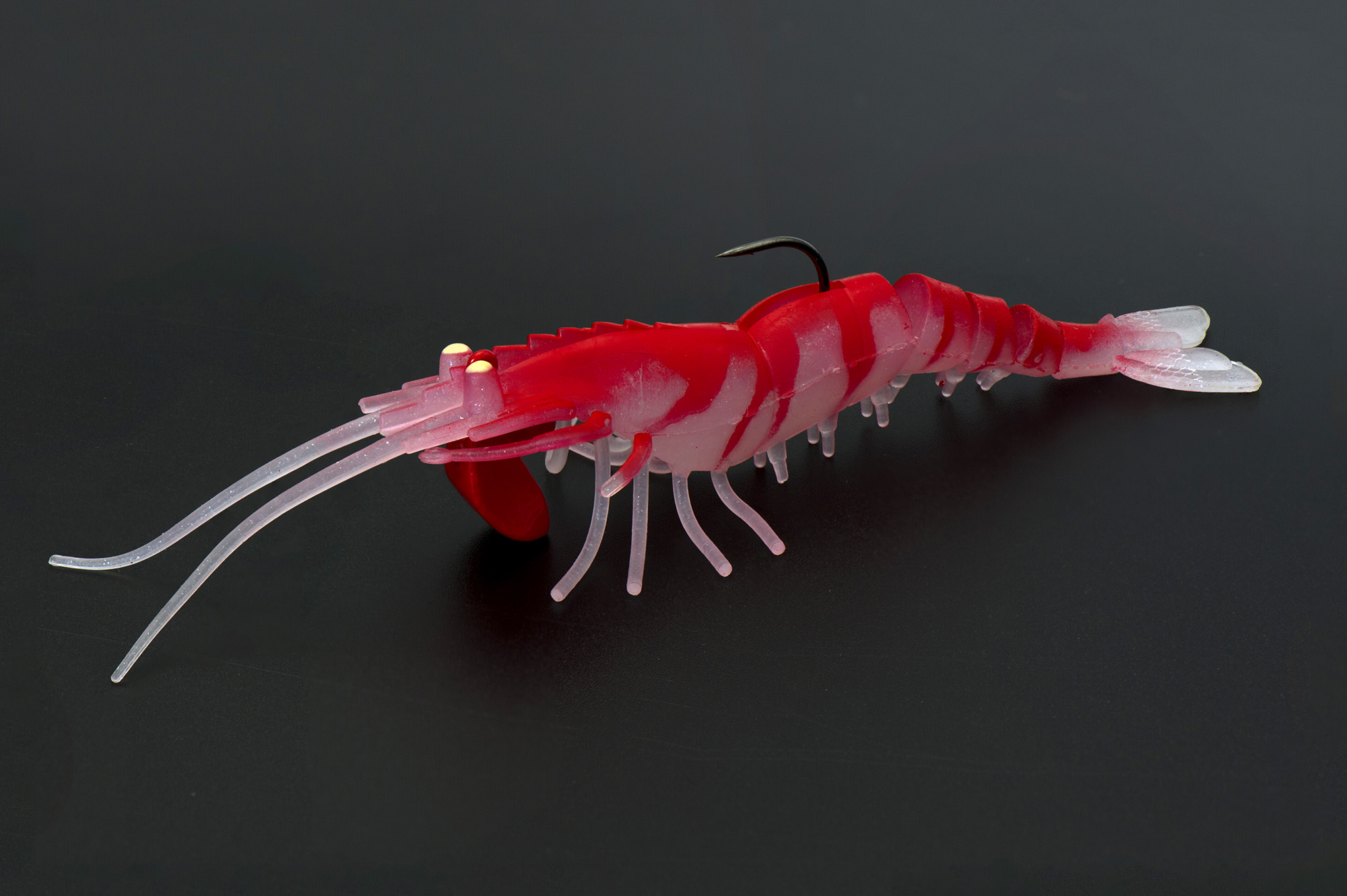 Креветка оснащенная Live Cherabin, размер 70 мм, вес 7,4 гр, цвет 033 (2 шт)