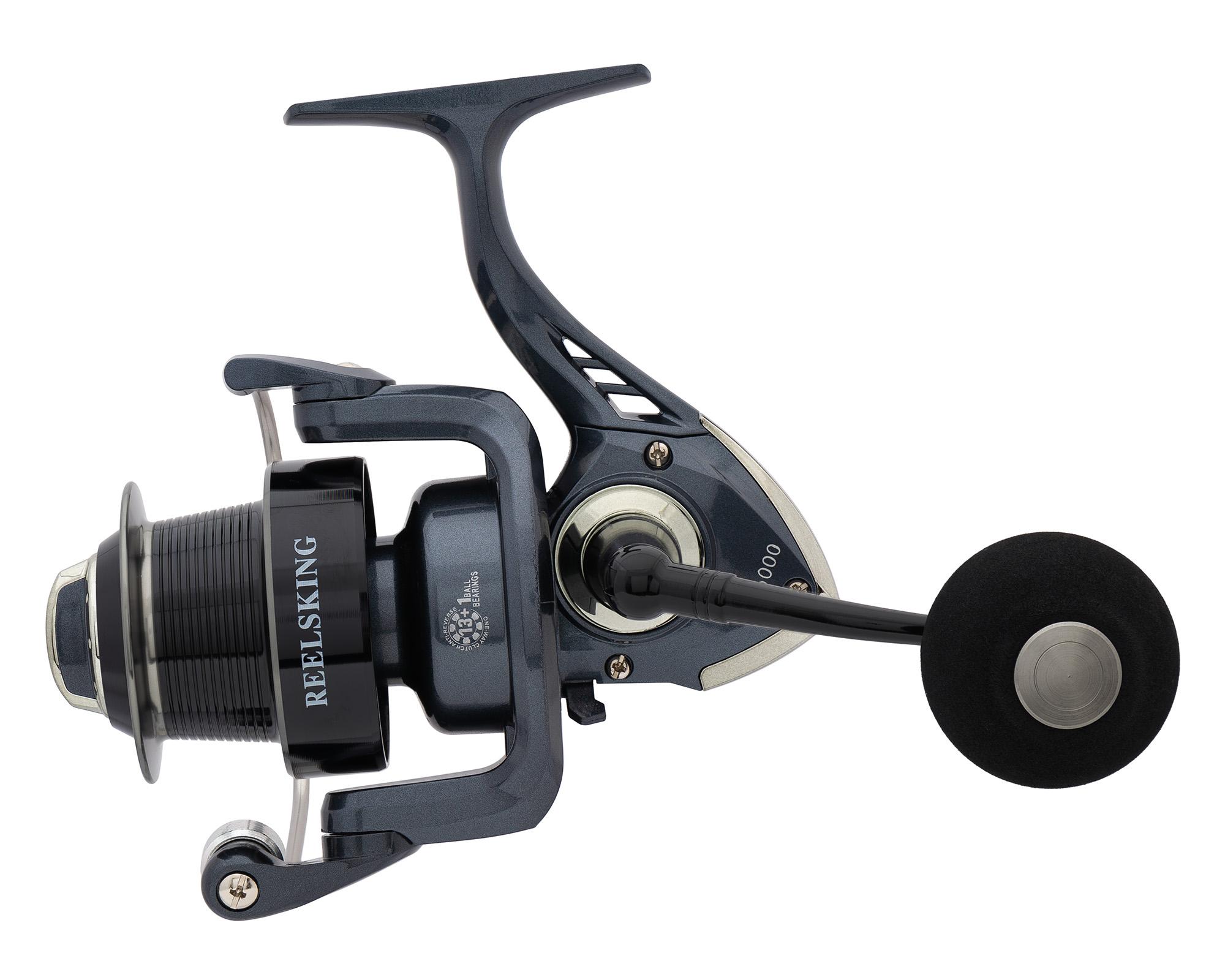 Катушка REELSKING "MR6000A", 13+1 подшипников, передний фрикцион