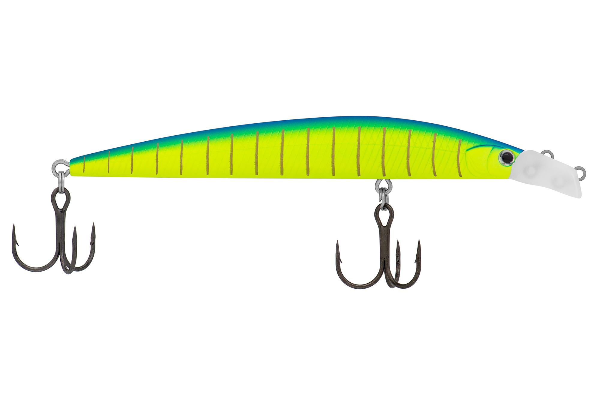 Воблер KYODA Joker Minnow-110F, длина 11,0 см, вес 11,5 гр, цвет P1913, заглубление 0,2-0,7 м