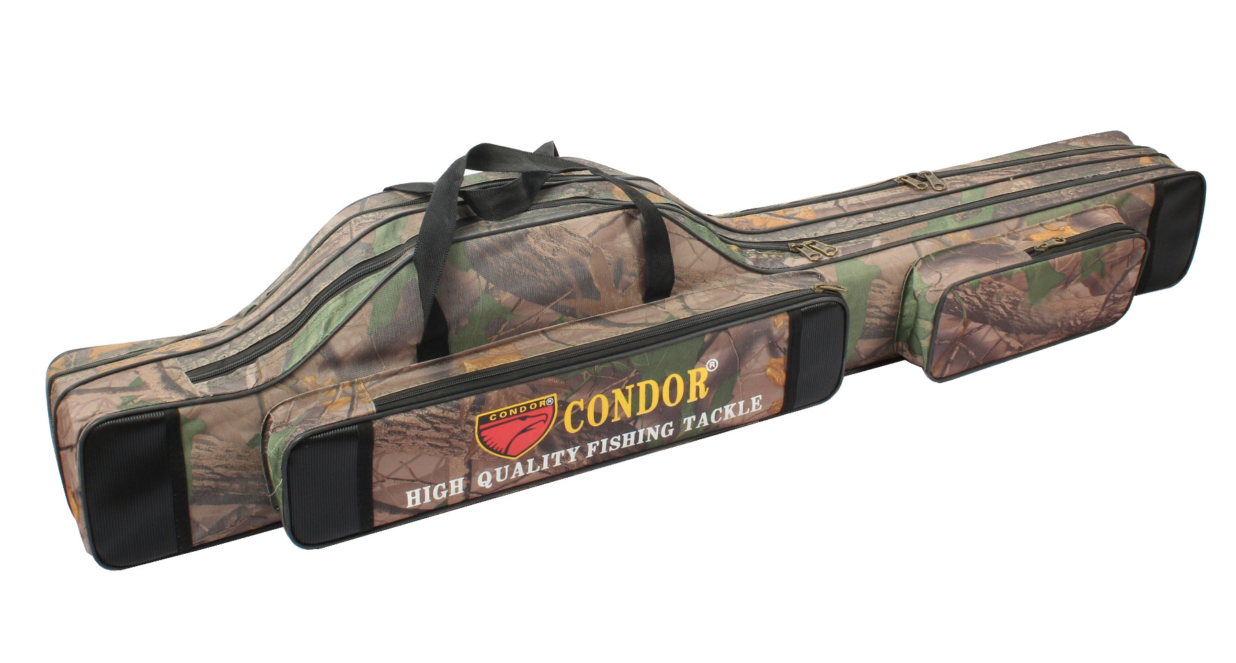 Чехол для удилищ двухсекционный CONDOR КМФ L-150, проволочный каркас, (4 расцветки)