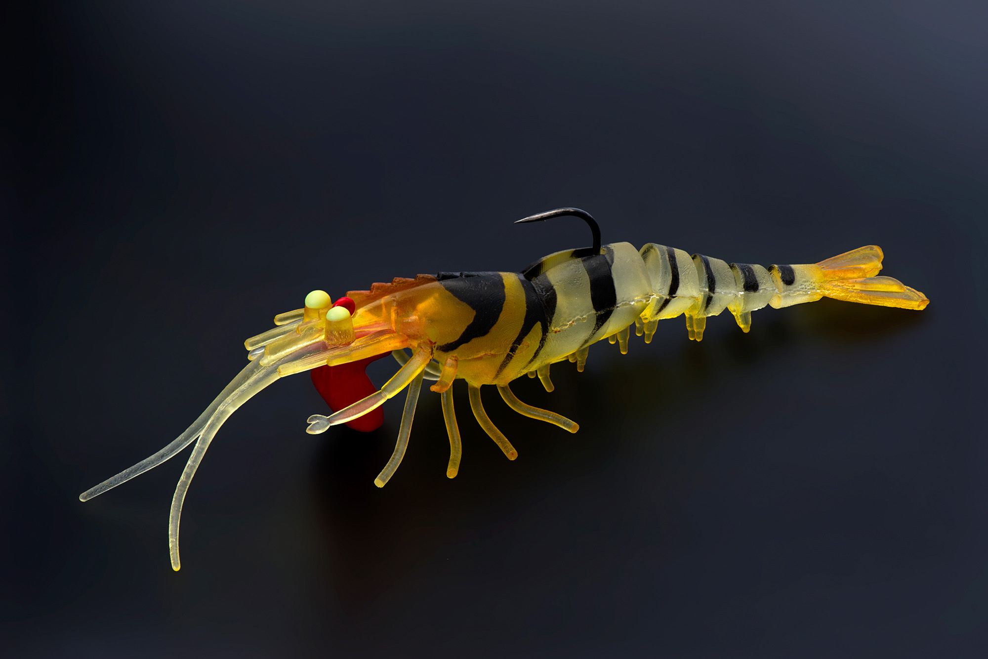 Креветка оснащенная Live Cherabin, размер 50 мм, вес 3,7 гр, цвет 016 (2 шт)