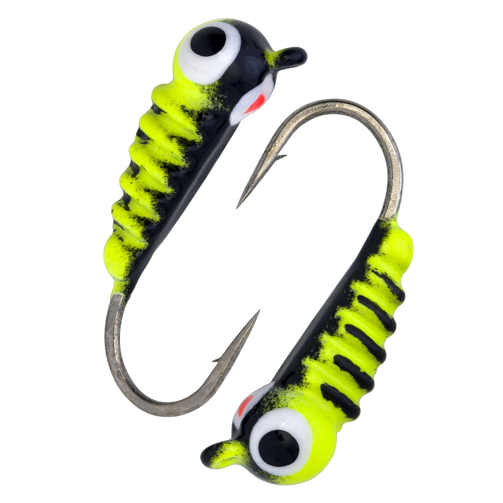 Куколка размер L, вес 0,6 гр, окраска лимонная с полосками + черная с точкой /10 шт/