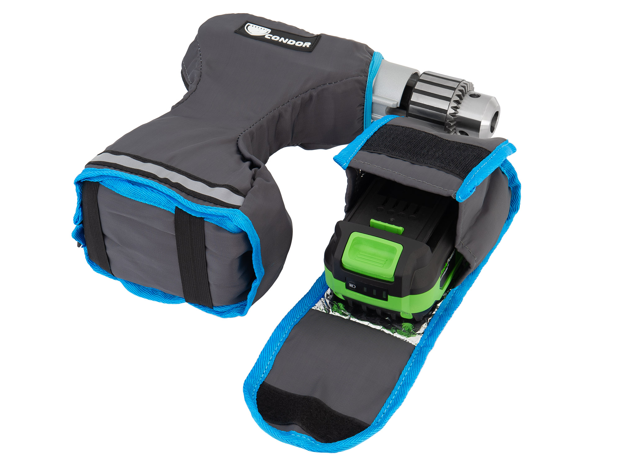 Чехол для шуруповерта изотермический, синий кант Чехол для шуруповерта изотермический, синий кант