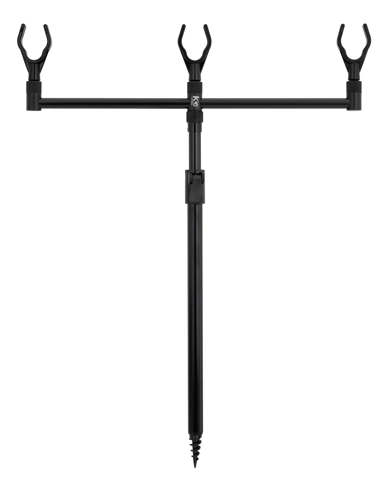 Комплект подставки для удочек KYODA, на 3 удочки, тычка винт, в чехле Комплект подставки для удочек KYODA, на 3 удочки, тычка винт, в чехле