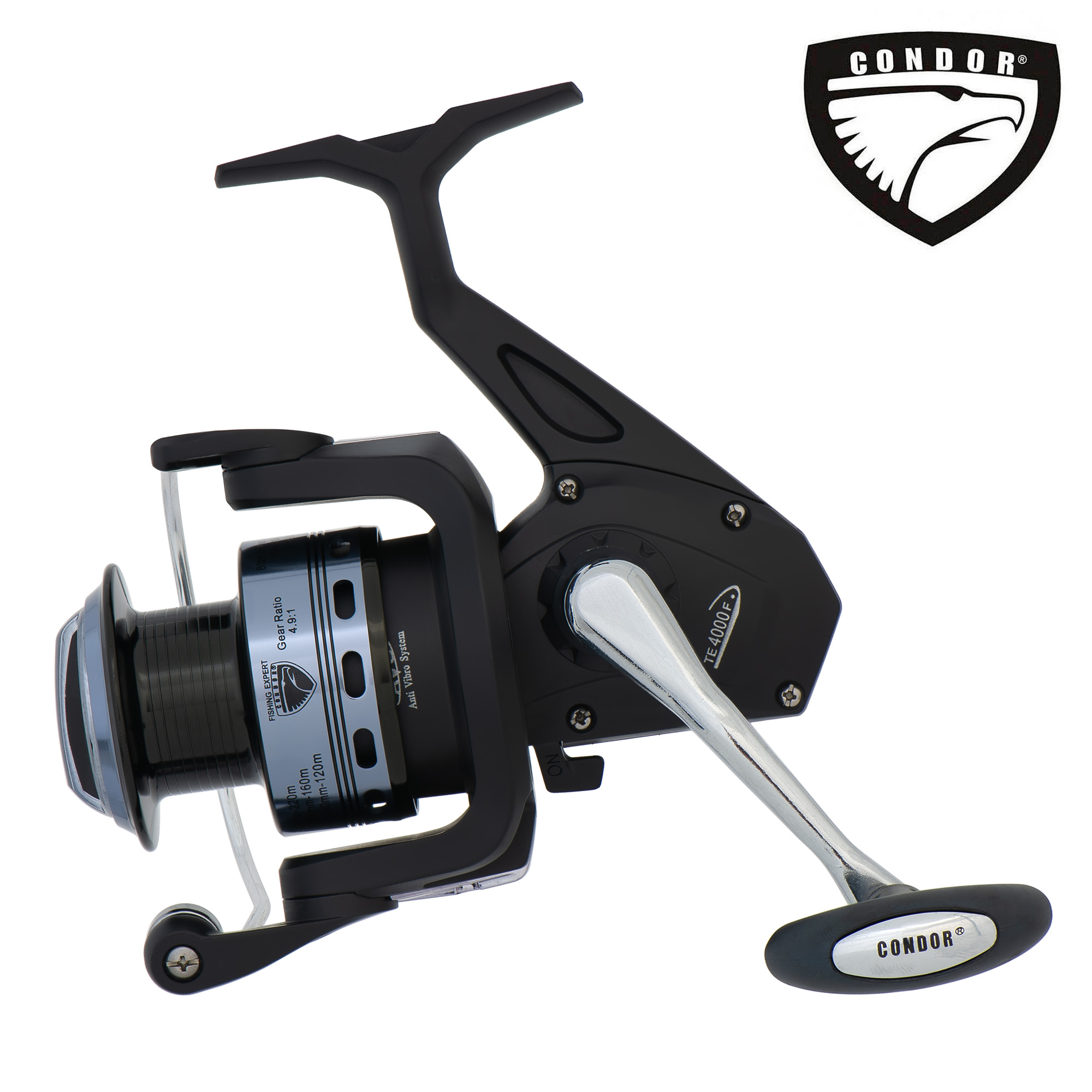 Катушка Condor "Tegma" 4000, 8 подшипн., передний фрикцион