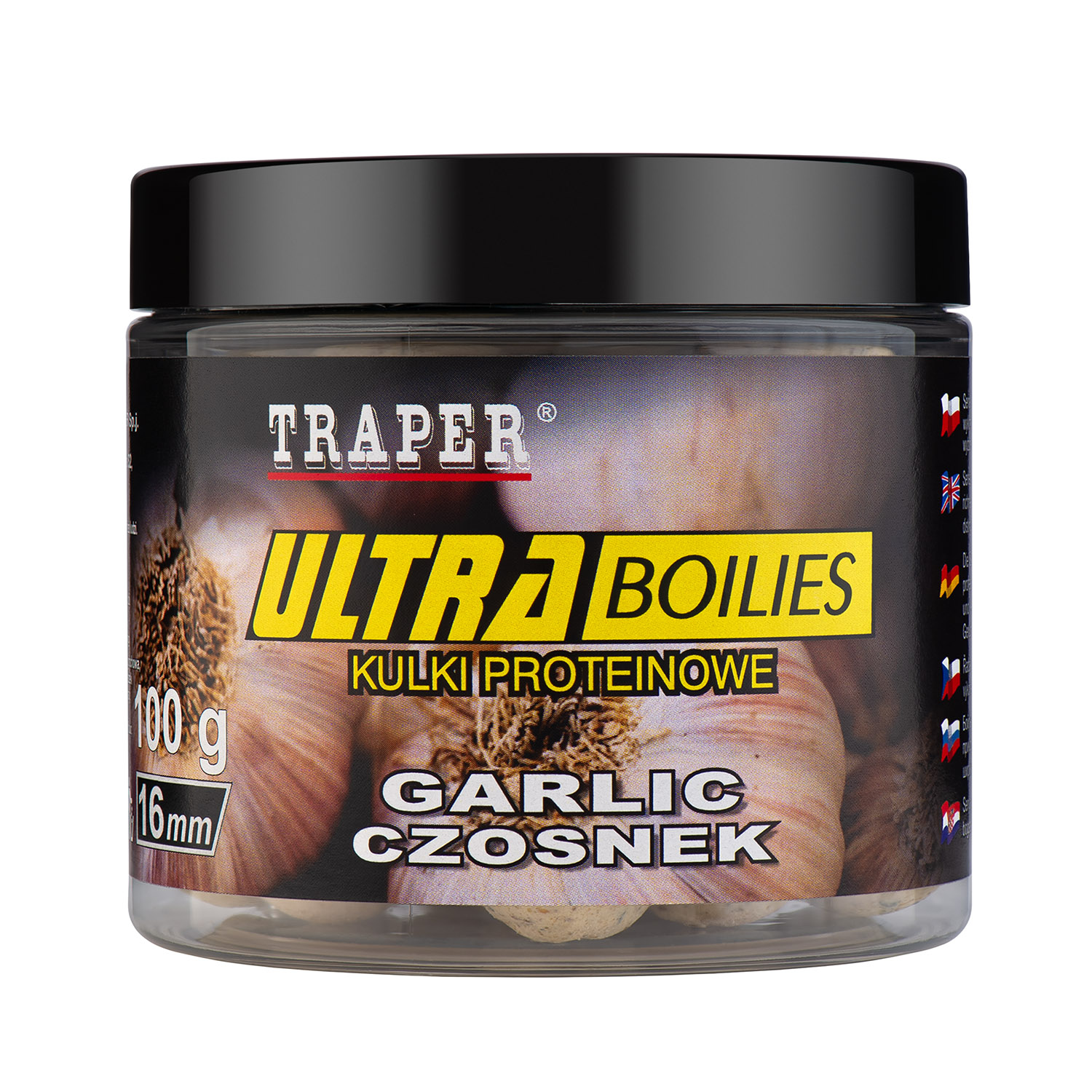 Бойлы TRAPER ULTRA 16 мм, 100 гр, Чеснок