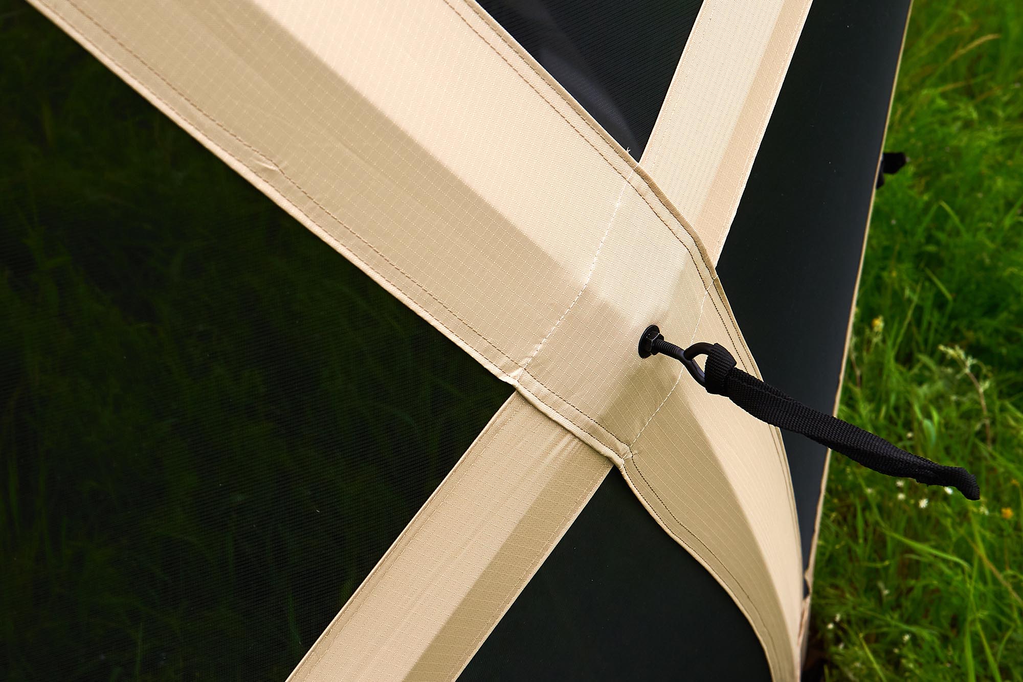 Шатер туристический KYODA 6 сторон, р.342*342*226см, плотн190Т, 210D, столб воды 3000мм, вес 12,5 кг Шатер туристический KYODA 6 сторон, р.342*342*226см, плотн190Т, 210D, столб воды 3000мм, вес 12,5 кг