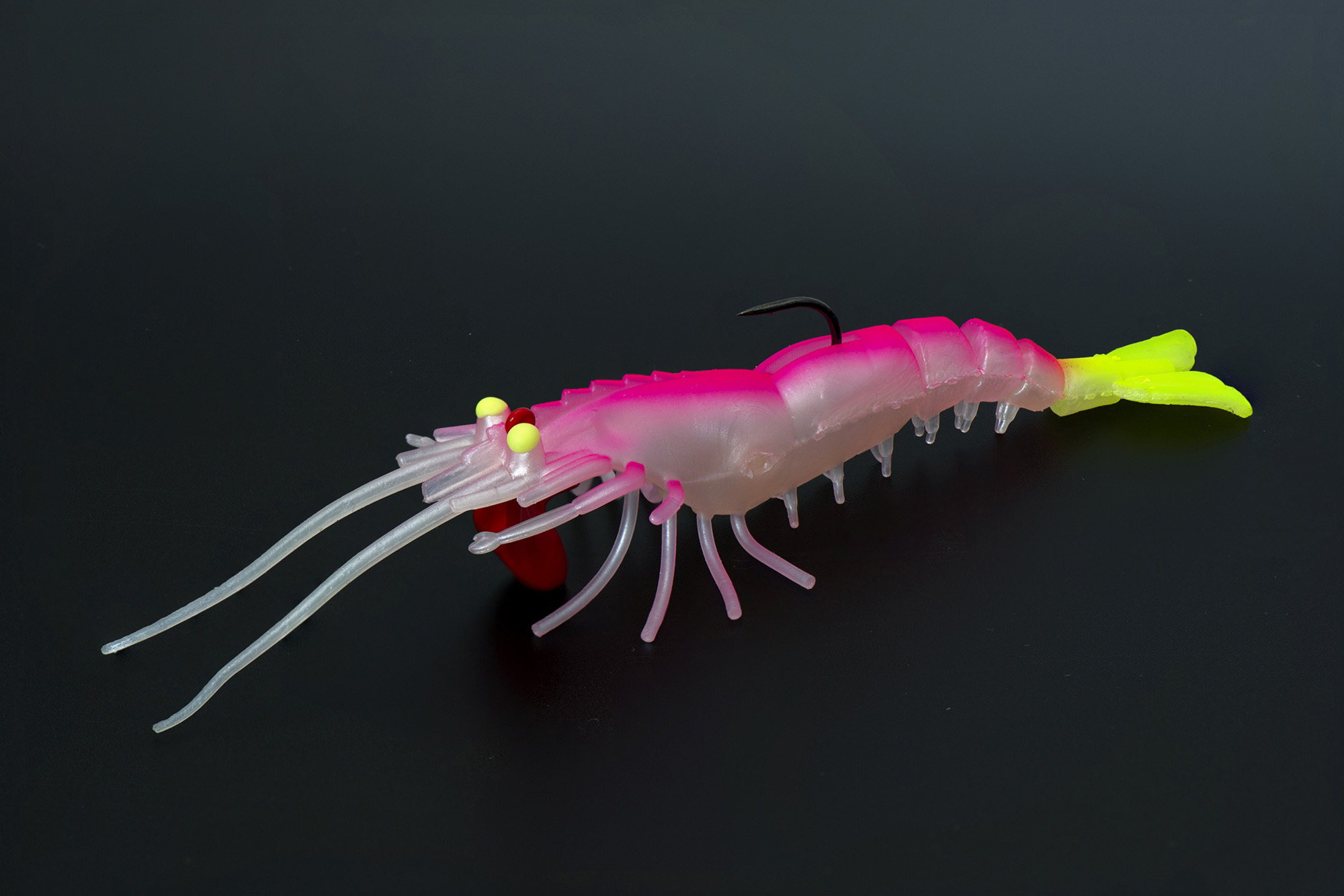 Креветка оснащенная Live Cherabin, размер 70 мм, вес 7,4 гр, цвет 043 (2 шт)