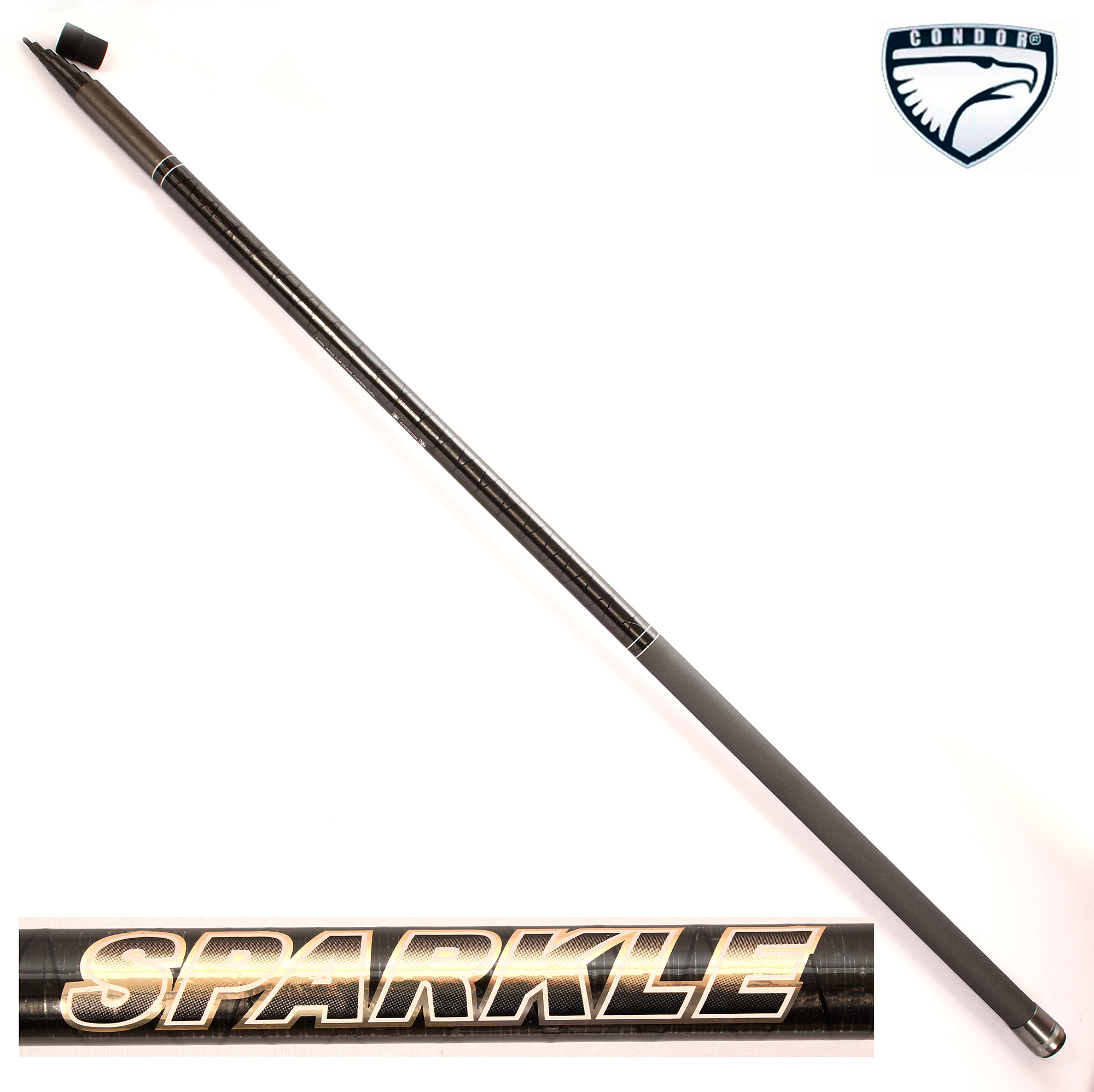 Удилище Condor Sparkle без колец , длина 5 м, тест 20-50 гр